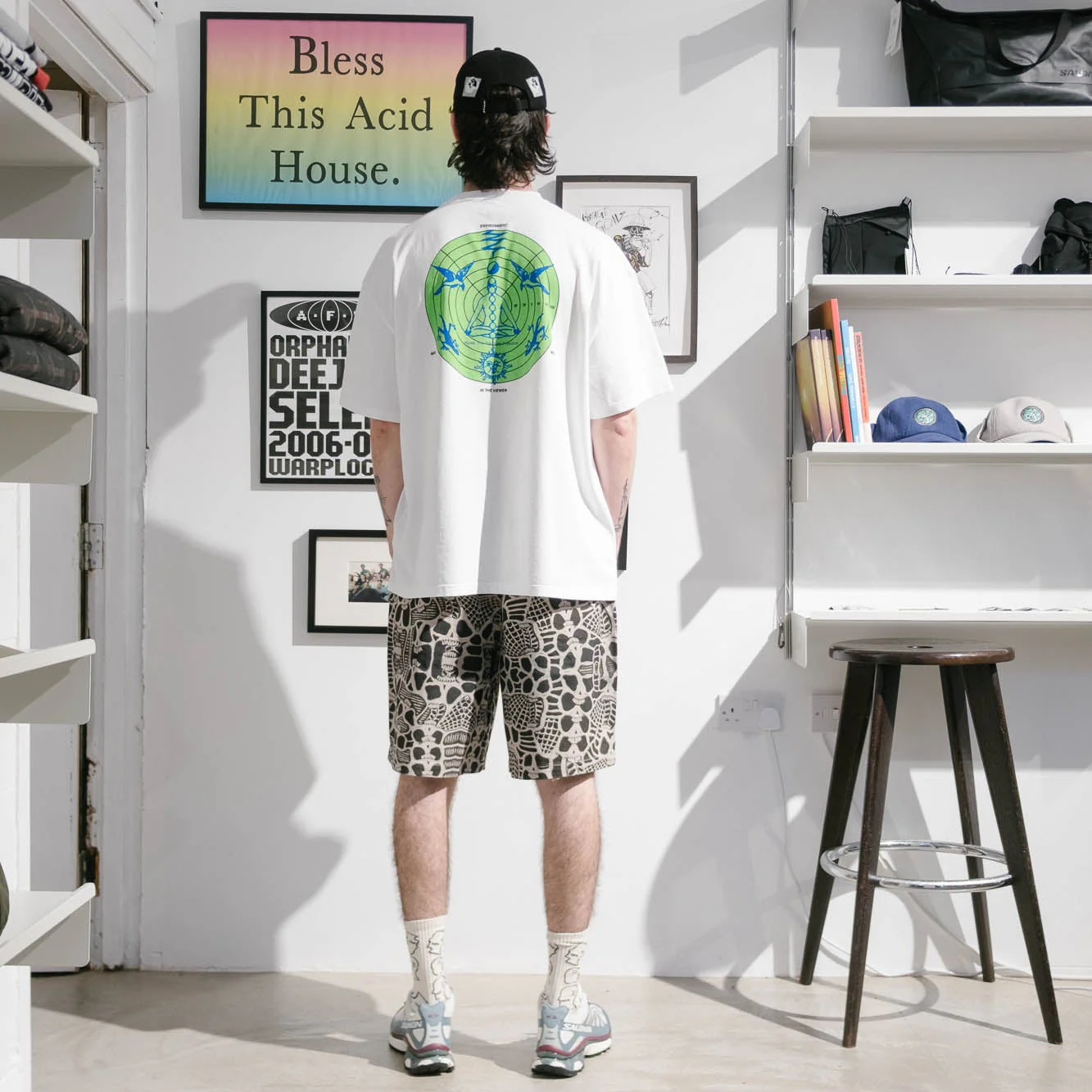 Brain Dead Skull Climber Short - Natural - Image 3