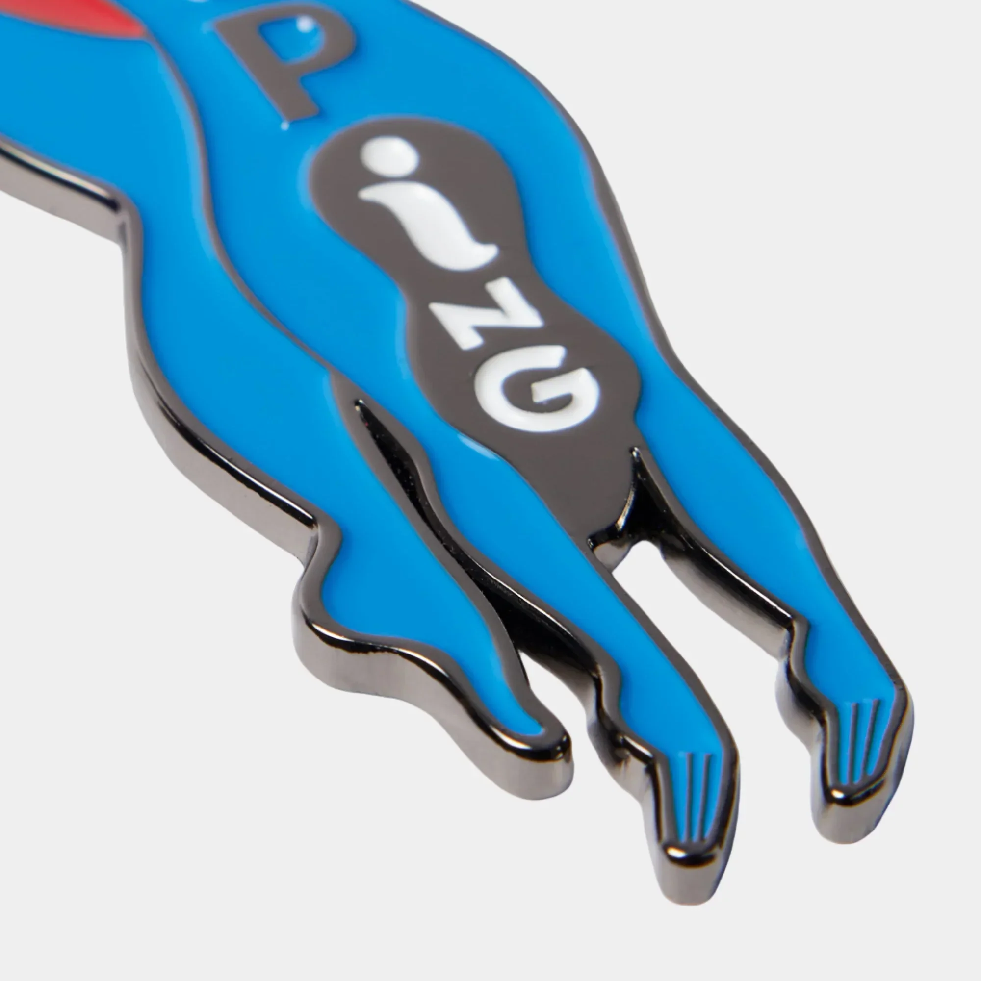 By Parra Sleeping Key Chain - Blue - Image 3