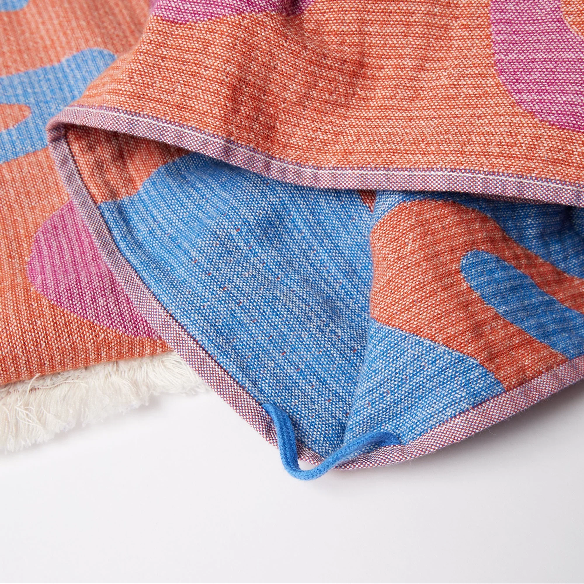 By Parra Splashed Hammam Beach Towel - Orange - Image 4