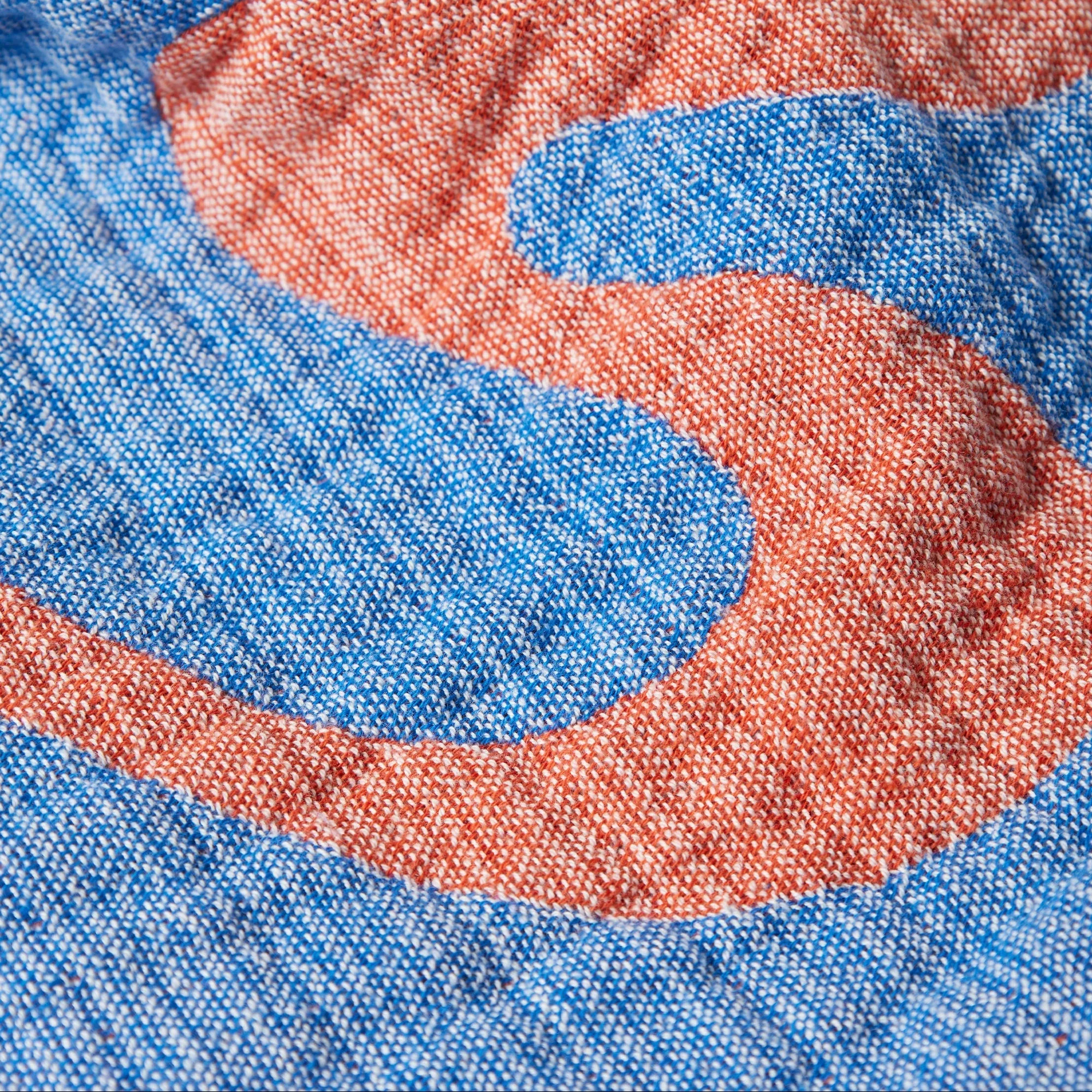 By Parra Splashed Hammam Beach Towel - Orange - Image 5