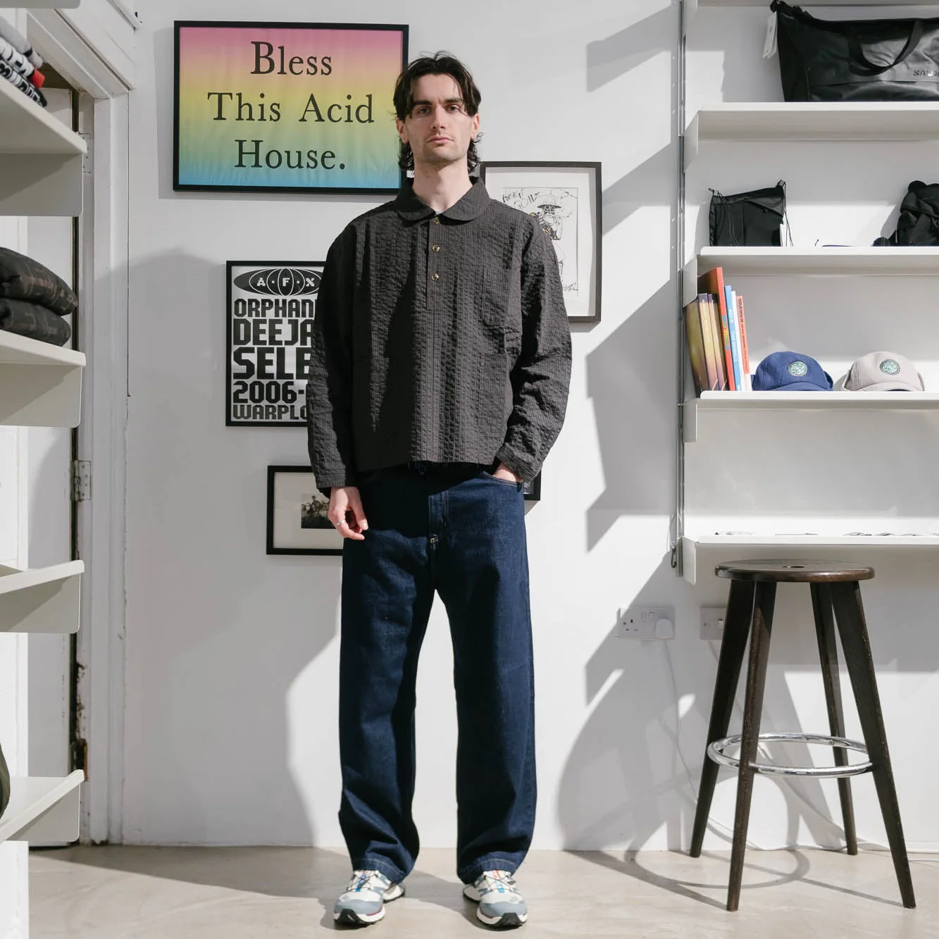 Carhartt WIP Brandon Pant - Blue Rinsed - Image 3