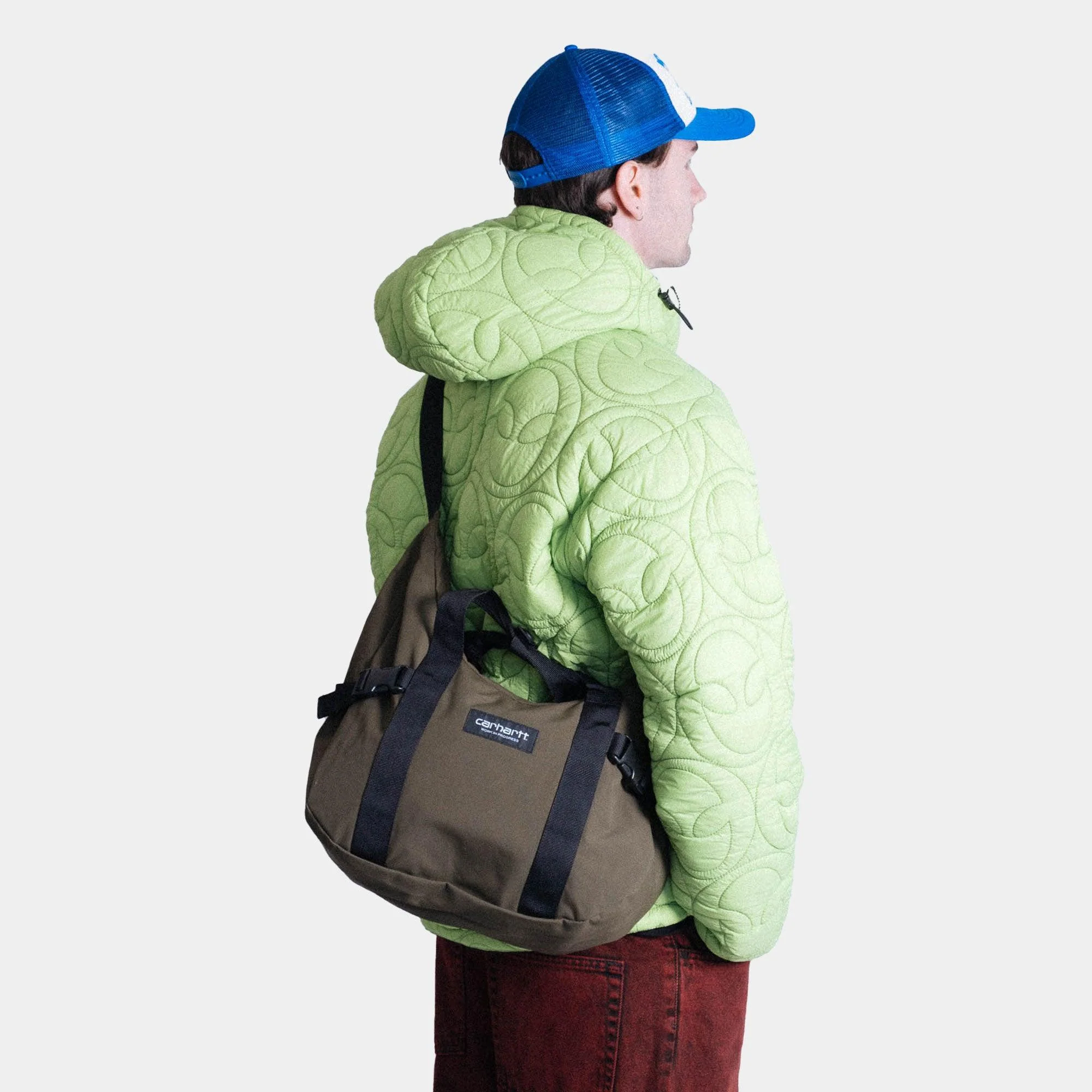 Carhartt WIP Kayton Bag Medium Bag- Office Green - Image 4