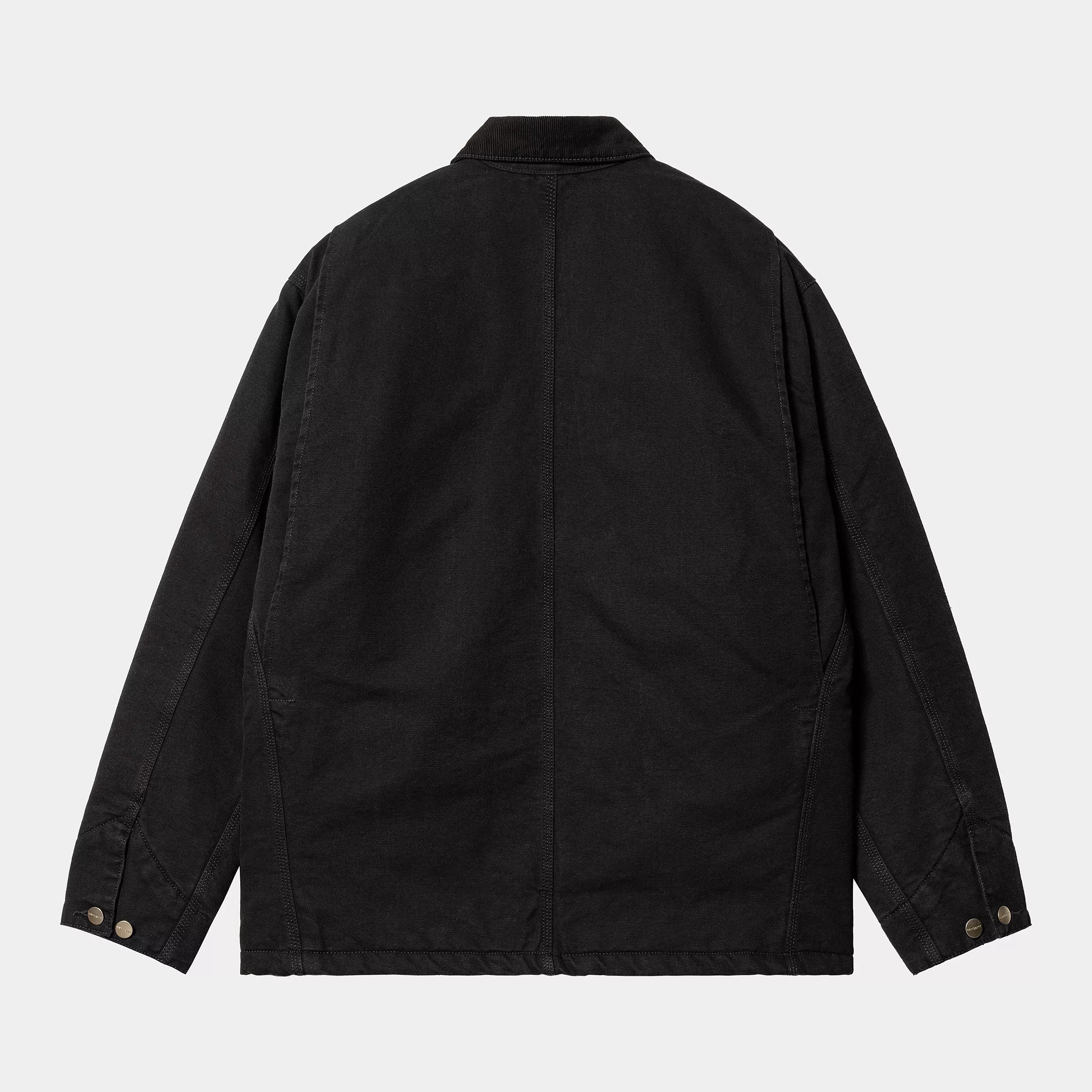 Carhartt WIP OG Chore Coat - Black/Black - Image 7