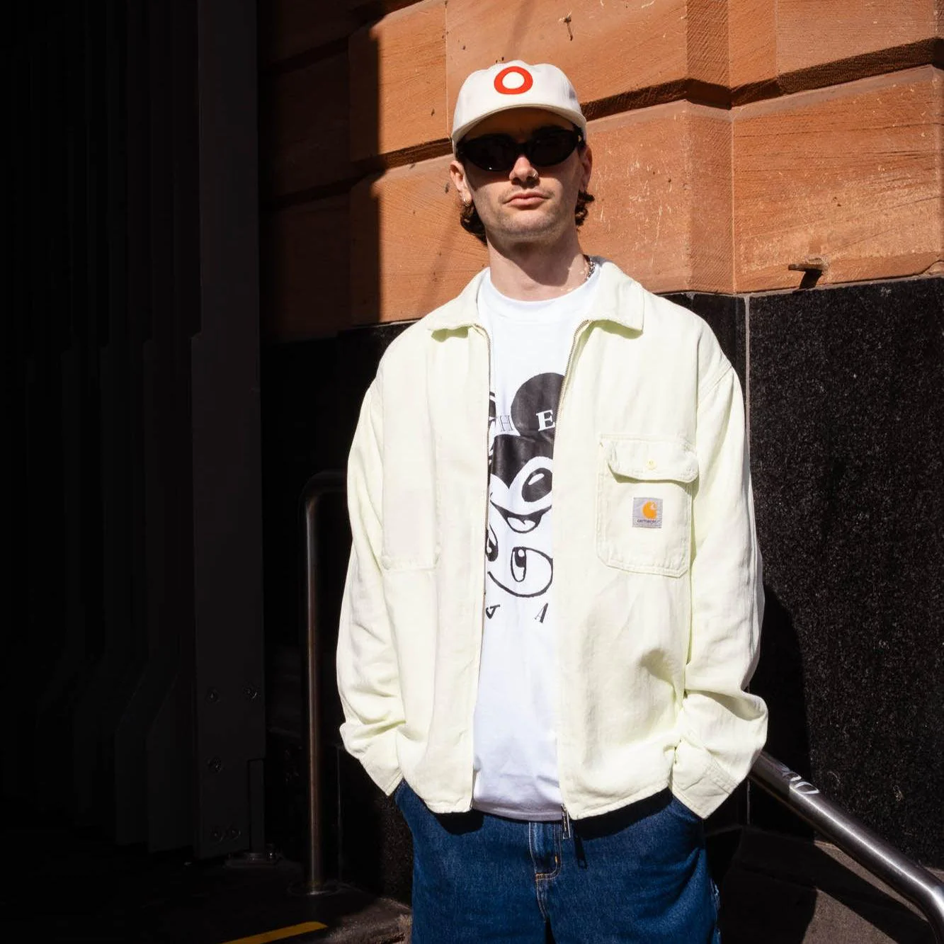 Carhartt WIP Rainer Shirt Jac - Air Green Garment Dyed - Image 3