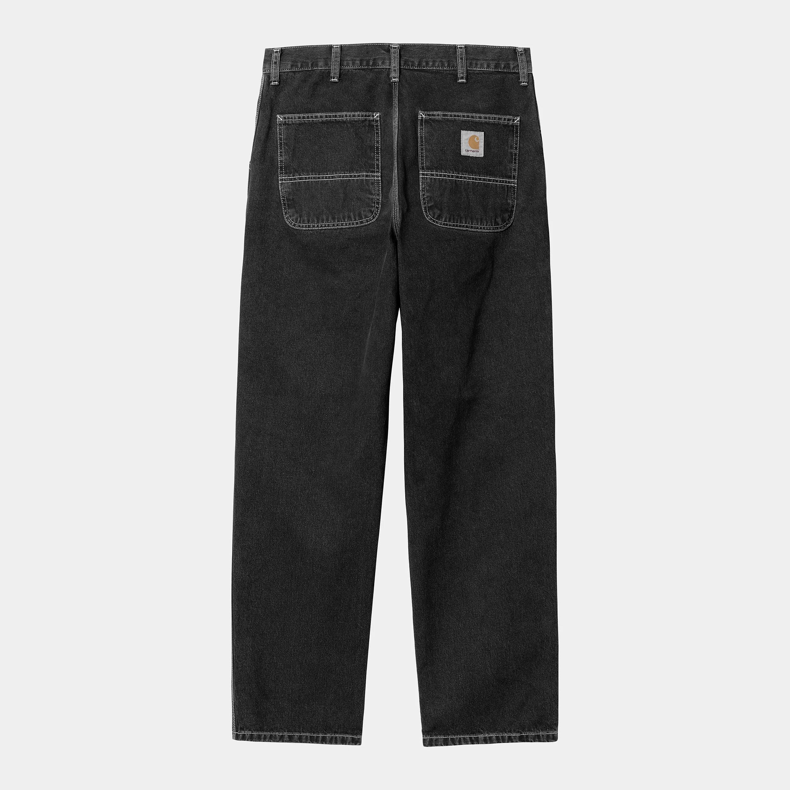 Carhartt WIP Simple Norco Denim Pant - Black Stone Washed - Image 3