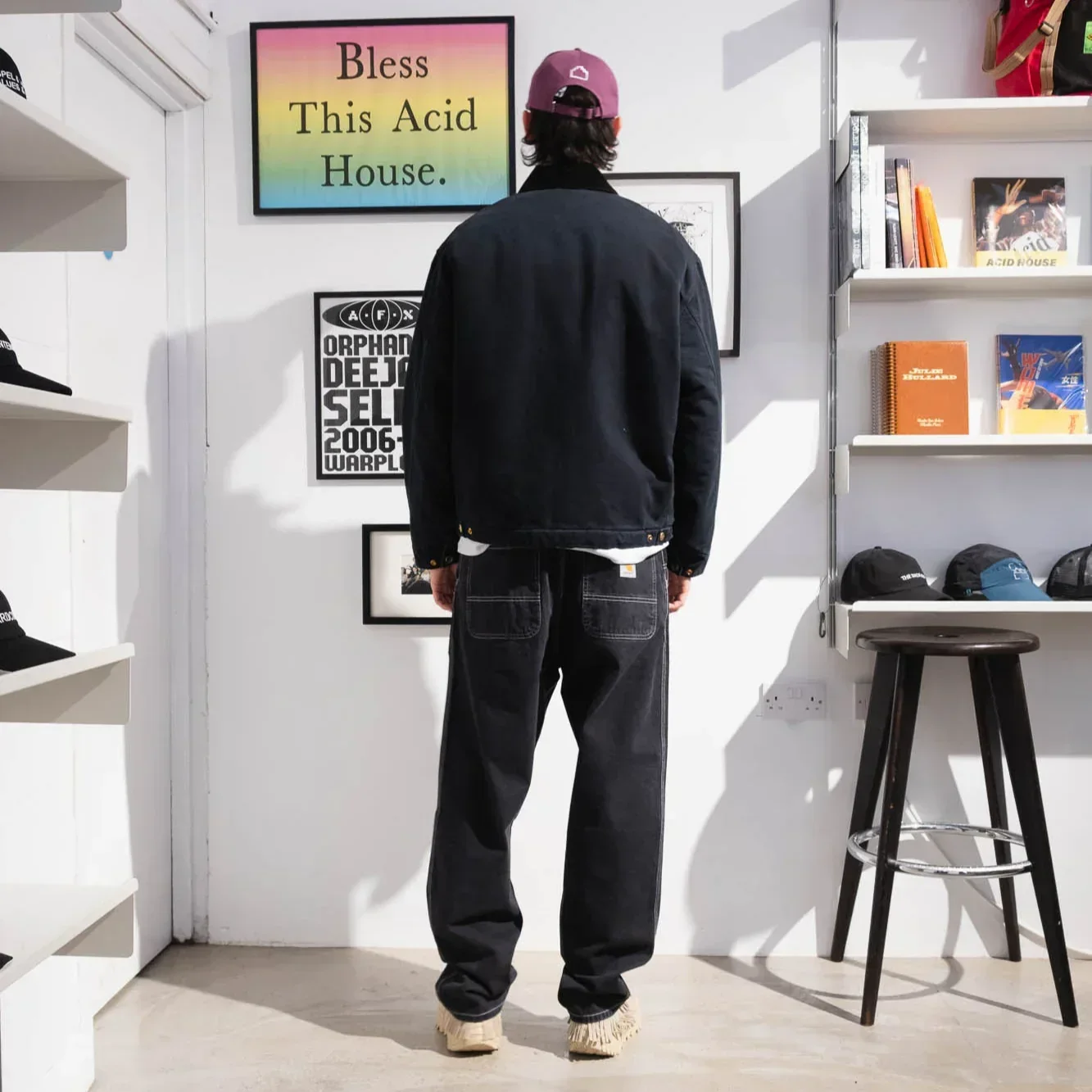 Carhartt WIP Simple Norco Denim Pant - Black Stone Washed - Image 4