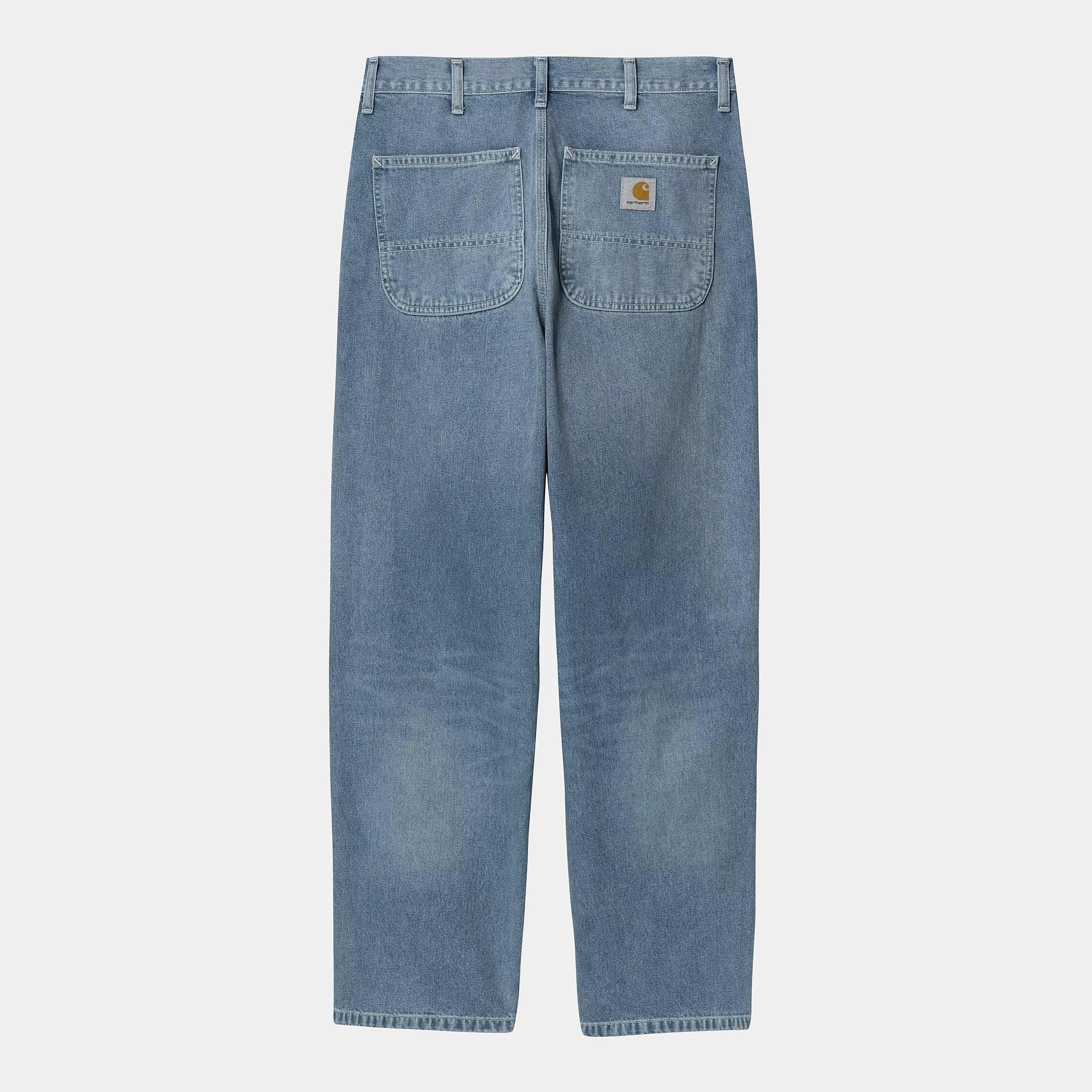 Carhartt WIP Simple Norco Denim Pant - Blue Light True Washed - Image 3