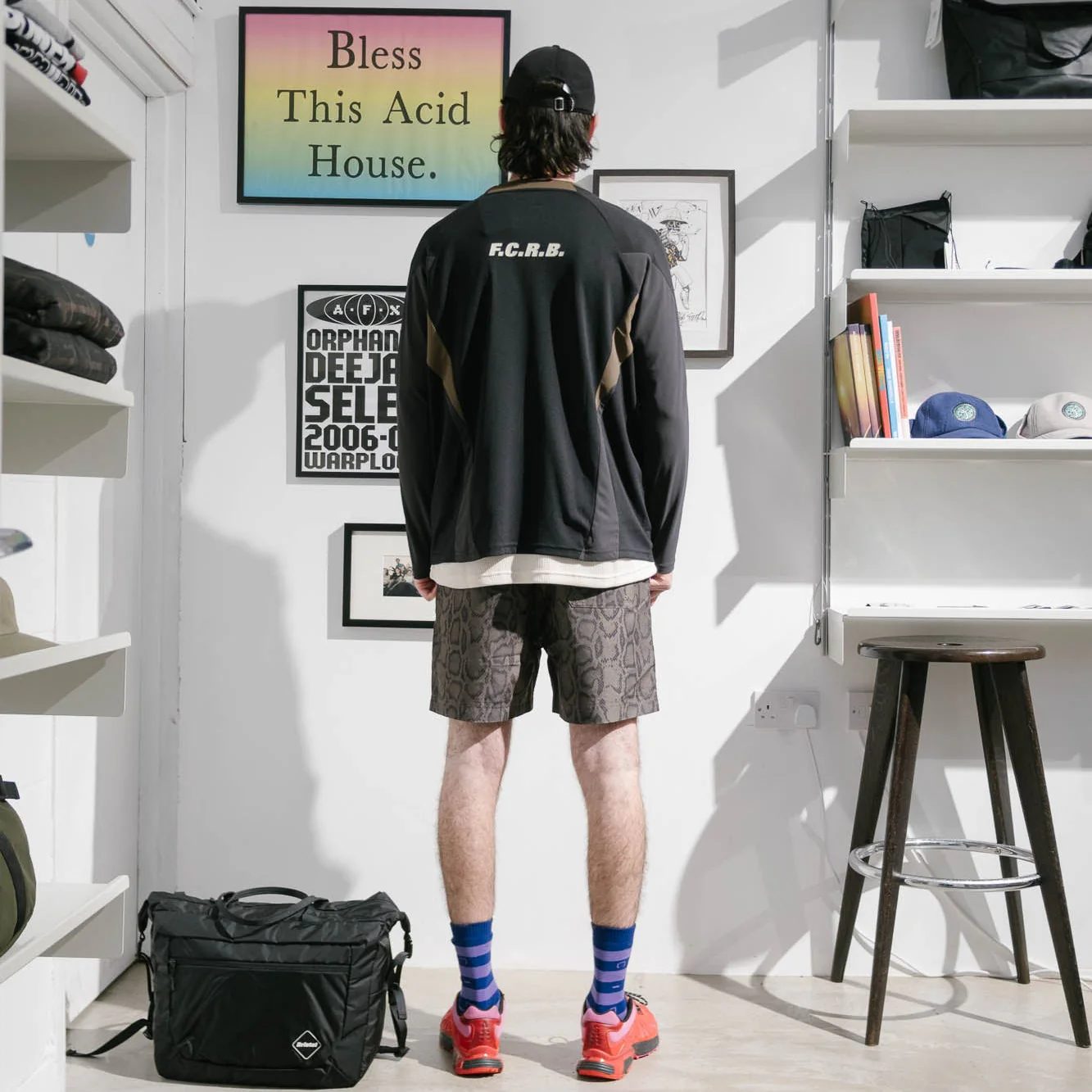 Carhartt WIP Slater Swim Trunks - Snake Camo/Leaf - Image 4