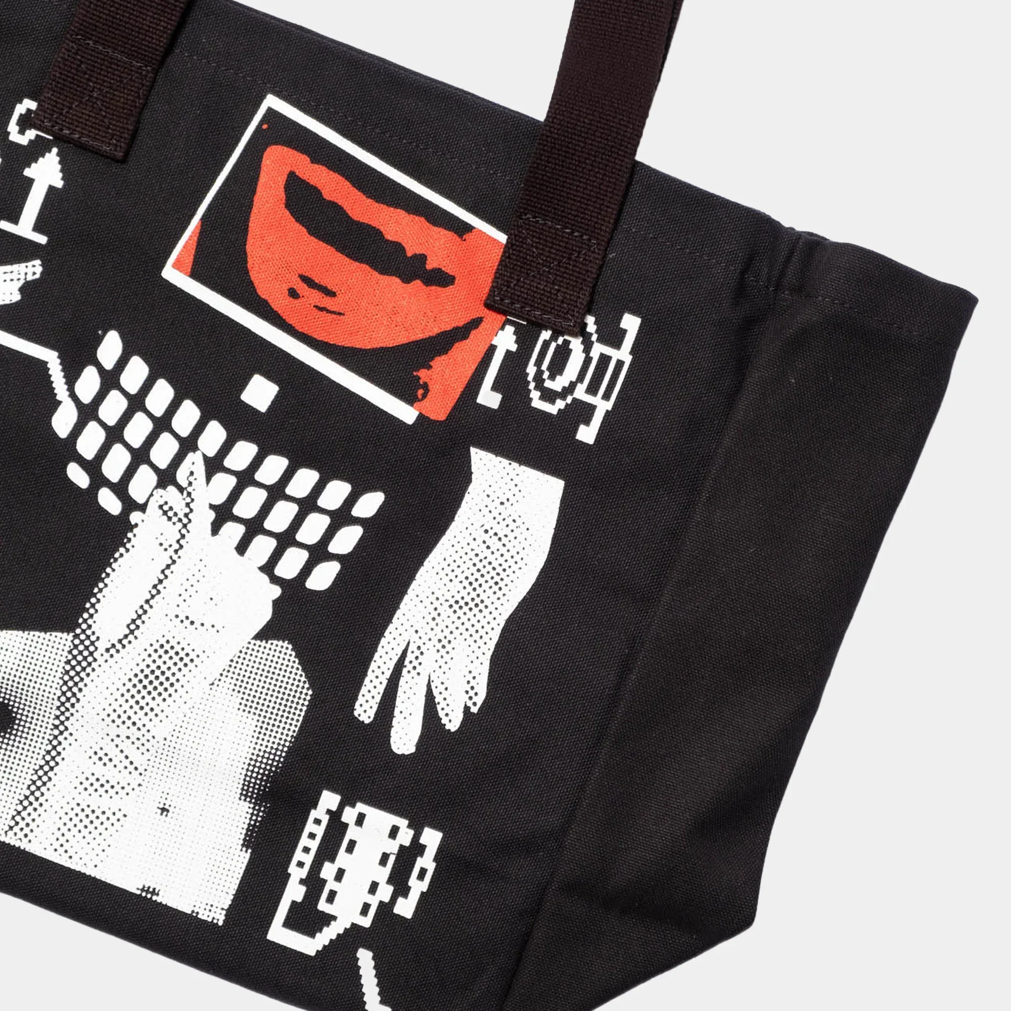 Cav Empt Lips Display Tote Bag - Black - Image 4