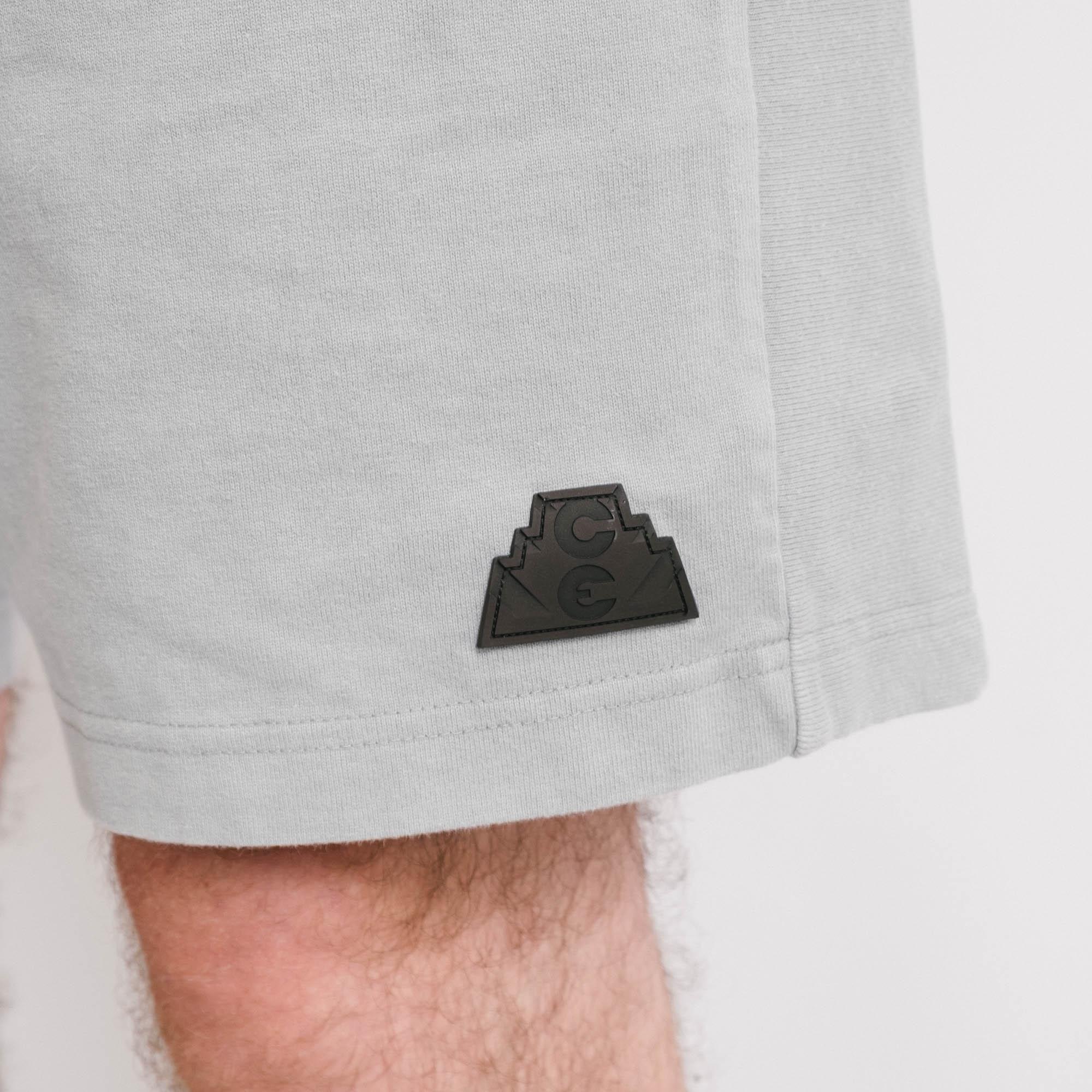Cav Empt Overdye Cotton Jersey Shorts - Green/Grey - Image 4