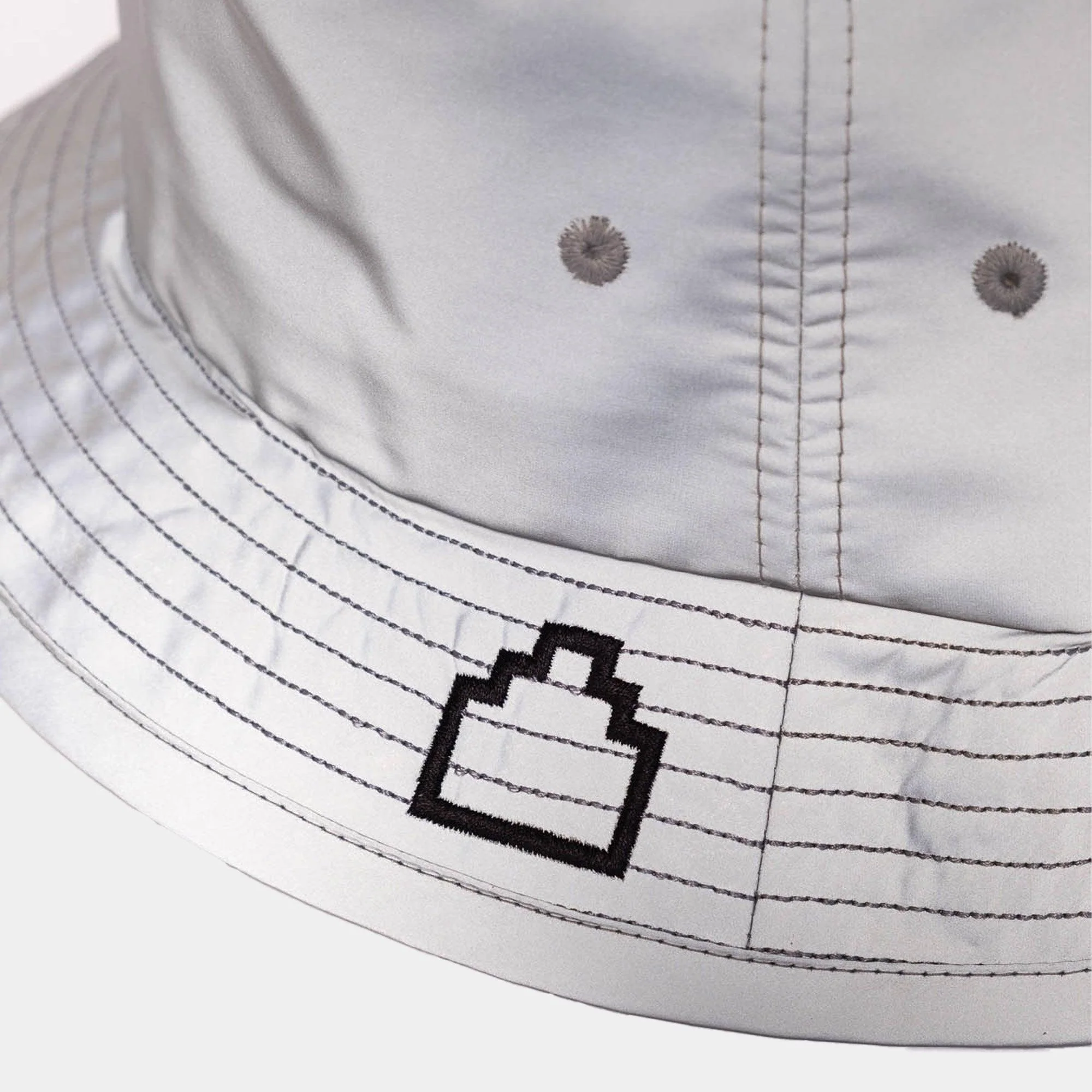 Cav Empt Reflect Bucket Hat - Silver - Image 4