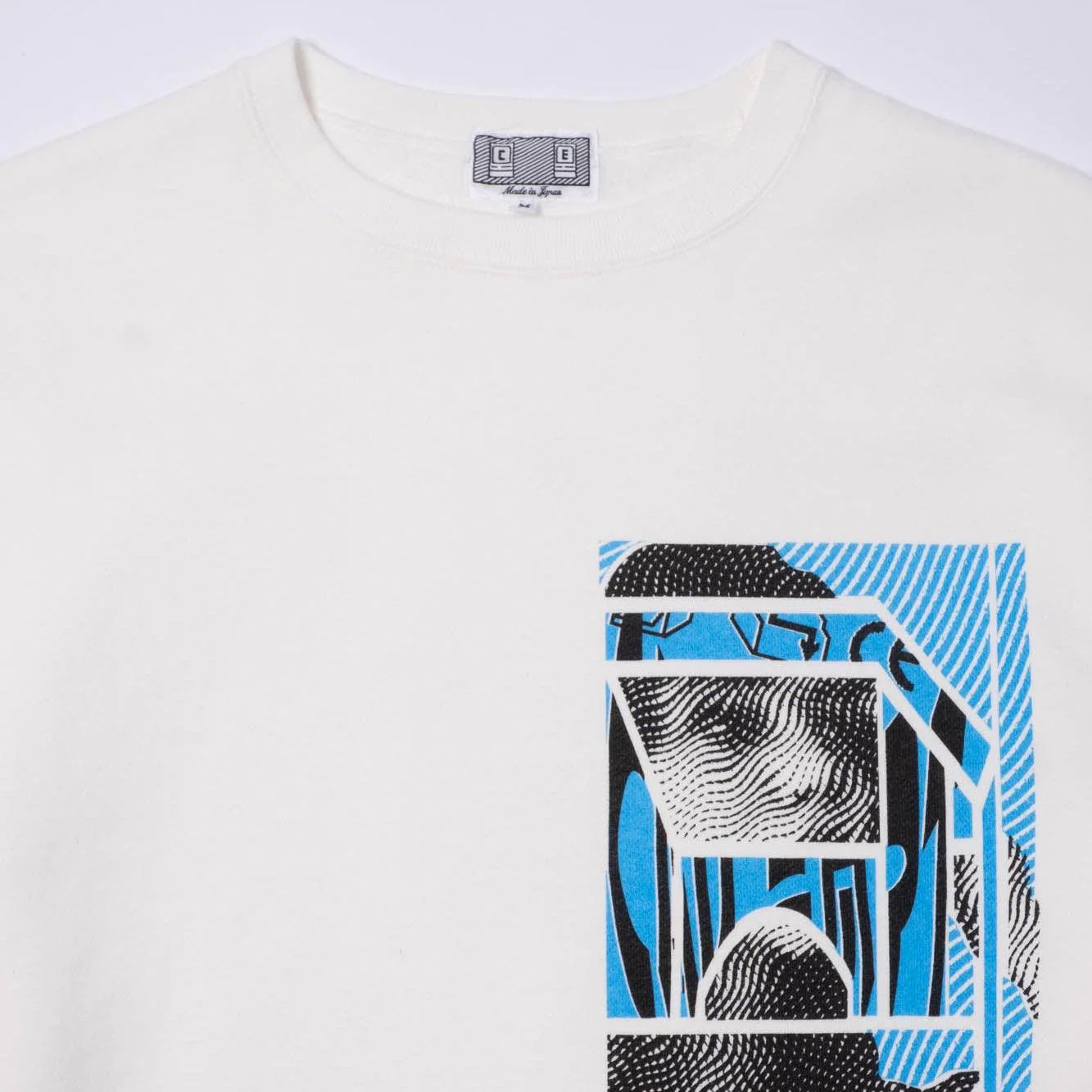 Cav Empt Washed ⋂HAN⋂ Long Sleeve  - White - Image 6