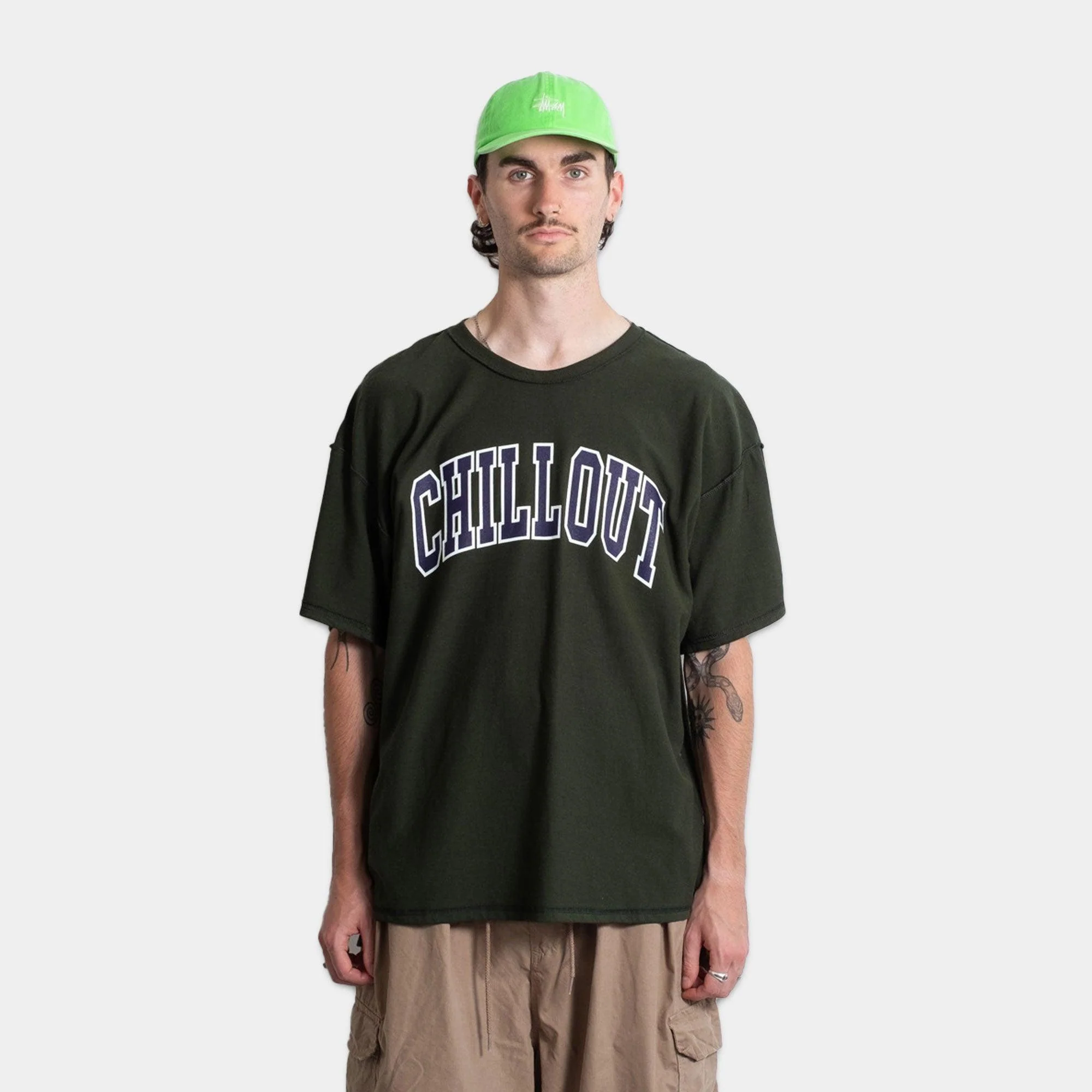 is-ness Chillout Tee - Forest - Image 8