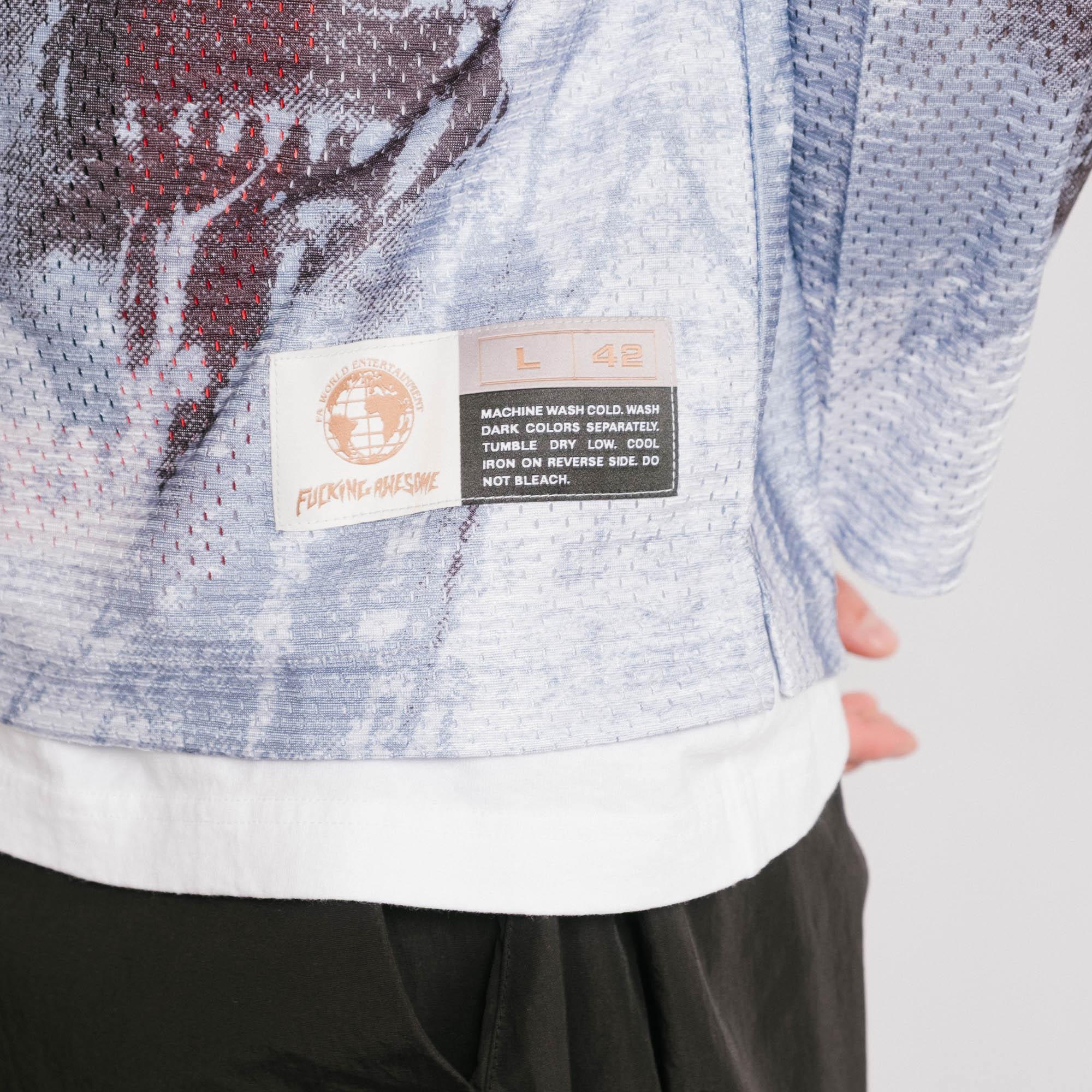 Fucking Awesome Cerberus Moto Jersey Tee - Black/White - Image 4