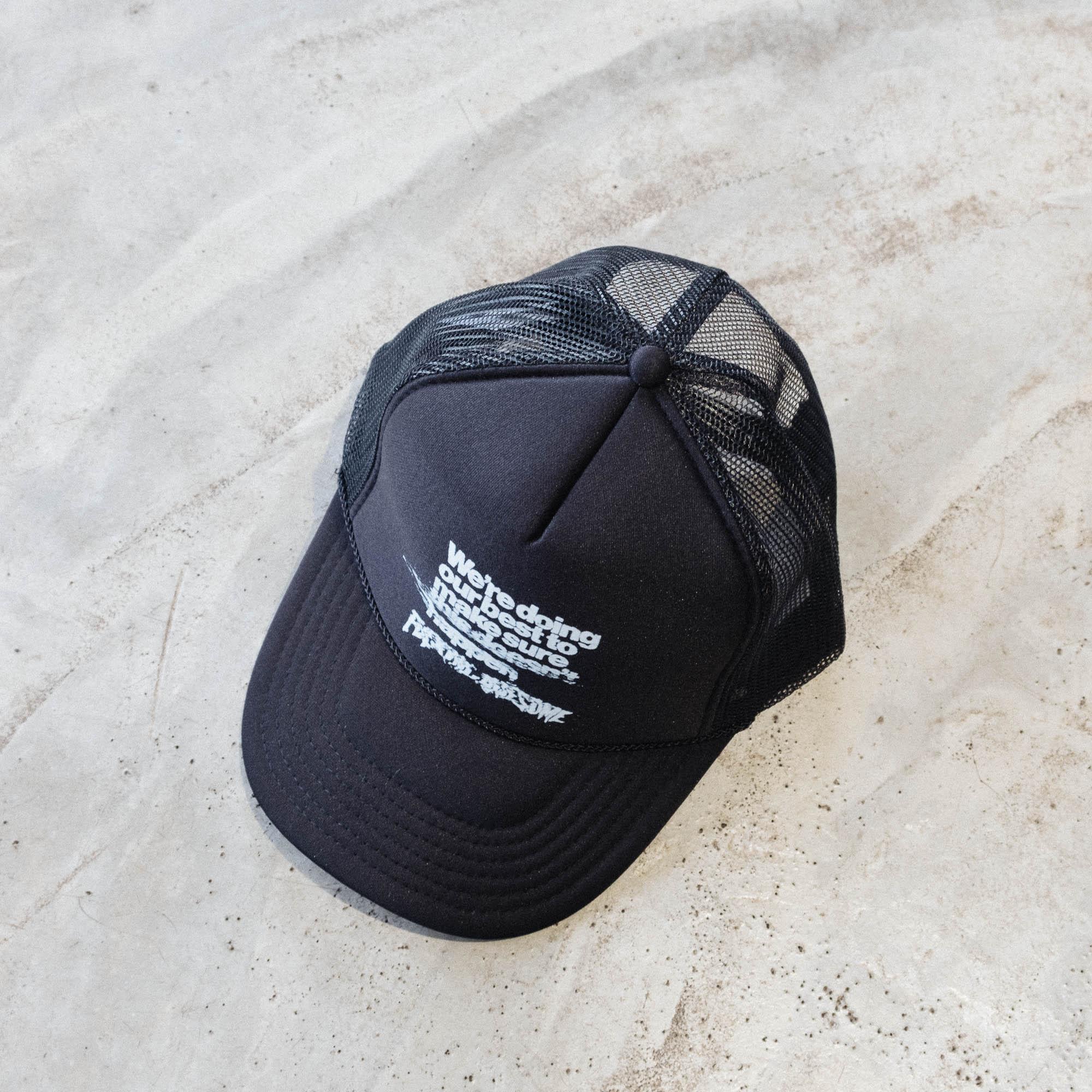 Fucking Awesome Inconvenience Trucker Cap - Black - Image 3