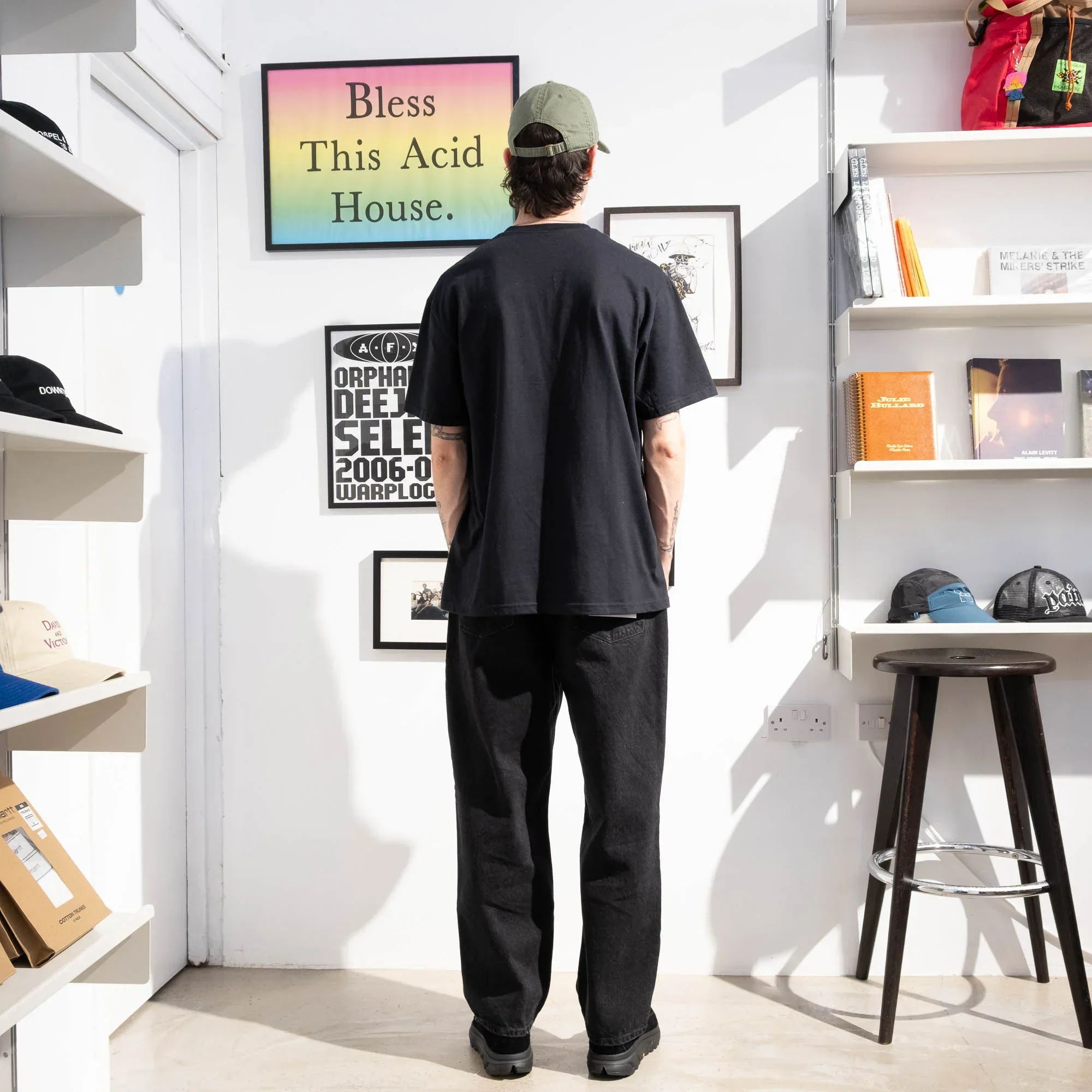 Fucking Awesome World Girl Tee - Black - Image 3