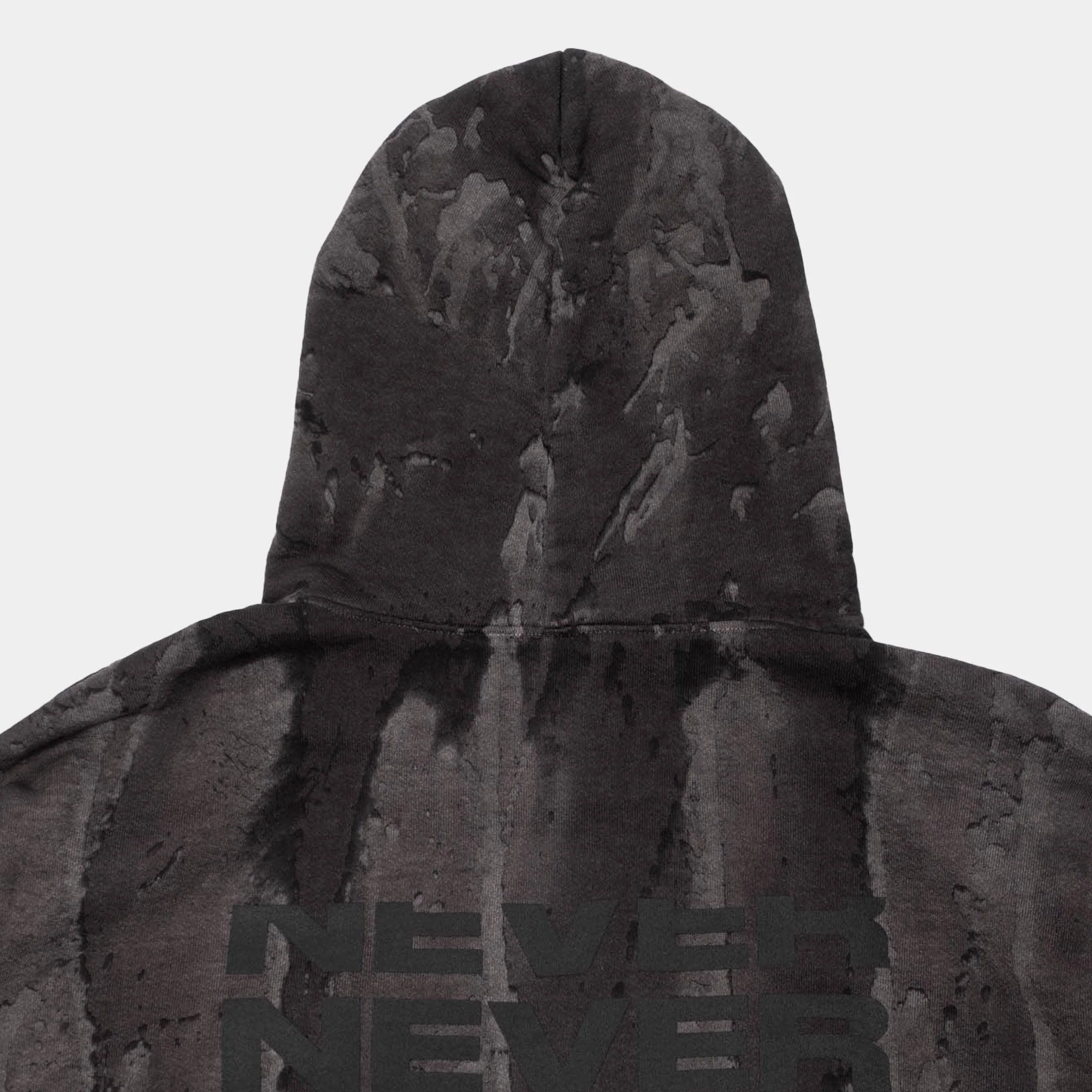 Never Never Concrète Hoody - Black - Image 9