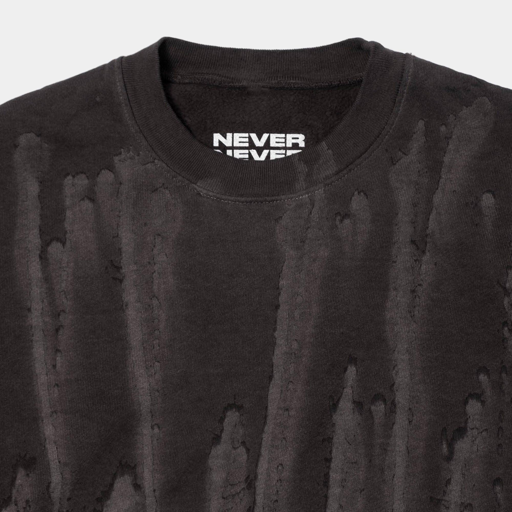 Never Never Concrète Sweatshirt - Black - Image 4