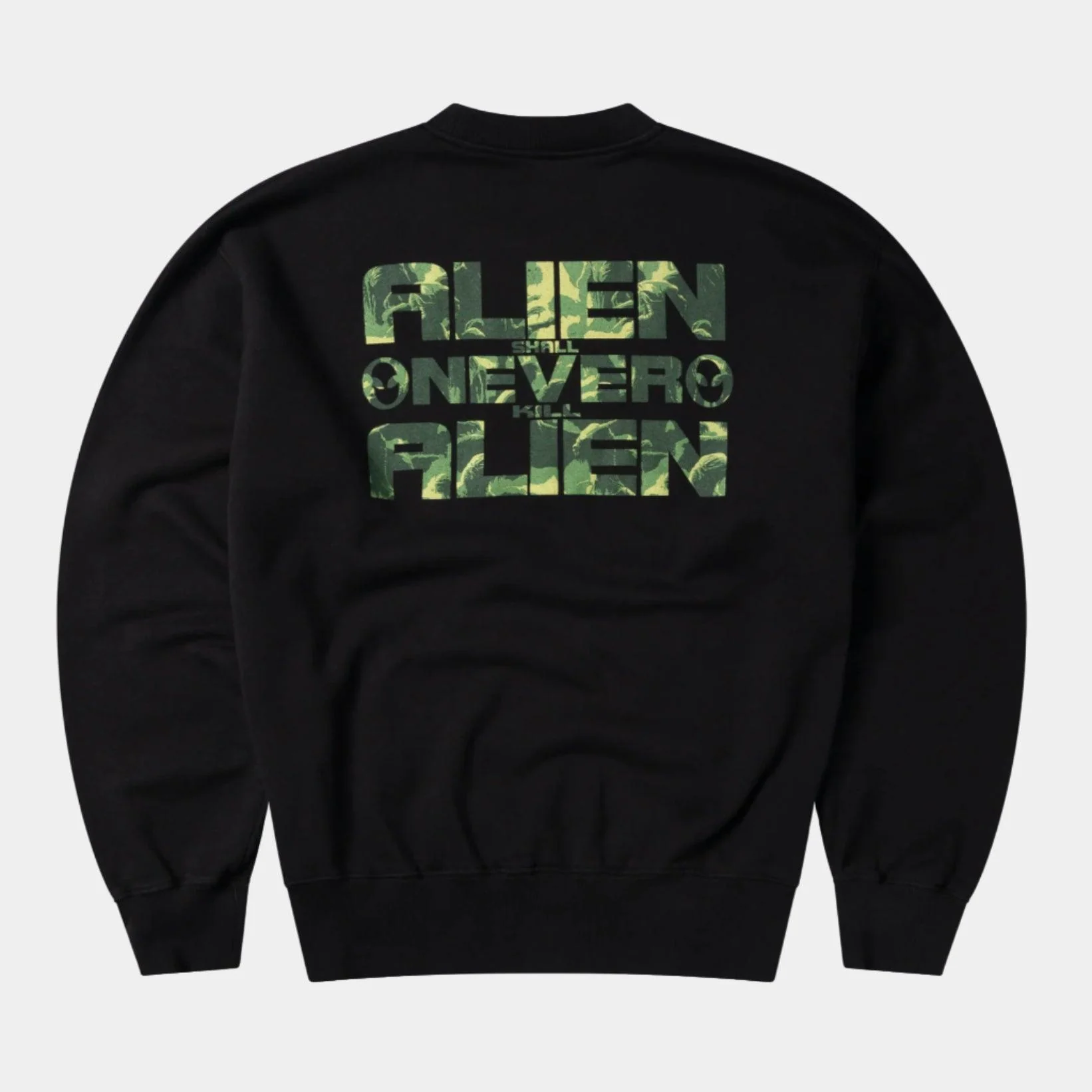 No Problemo Alien Shall Not Sweatshirt - Black - Image 3