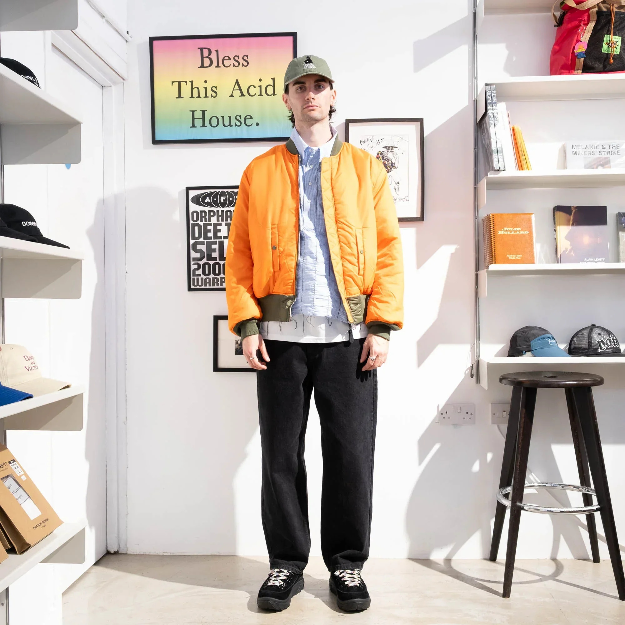 No Problemo x Alpha Industries No War MA-1 Jacket - Green - Image 6