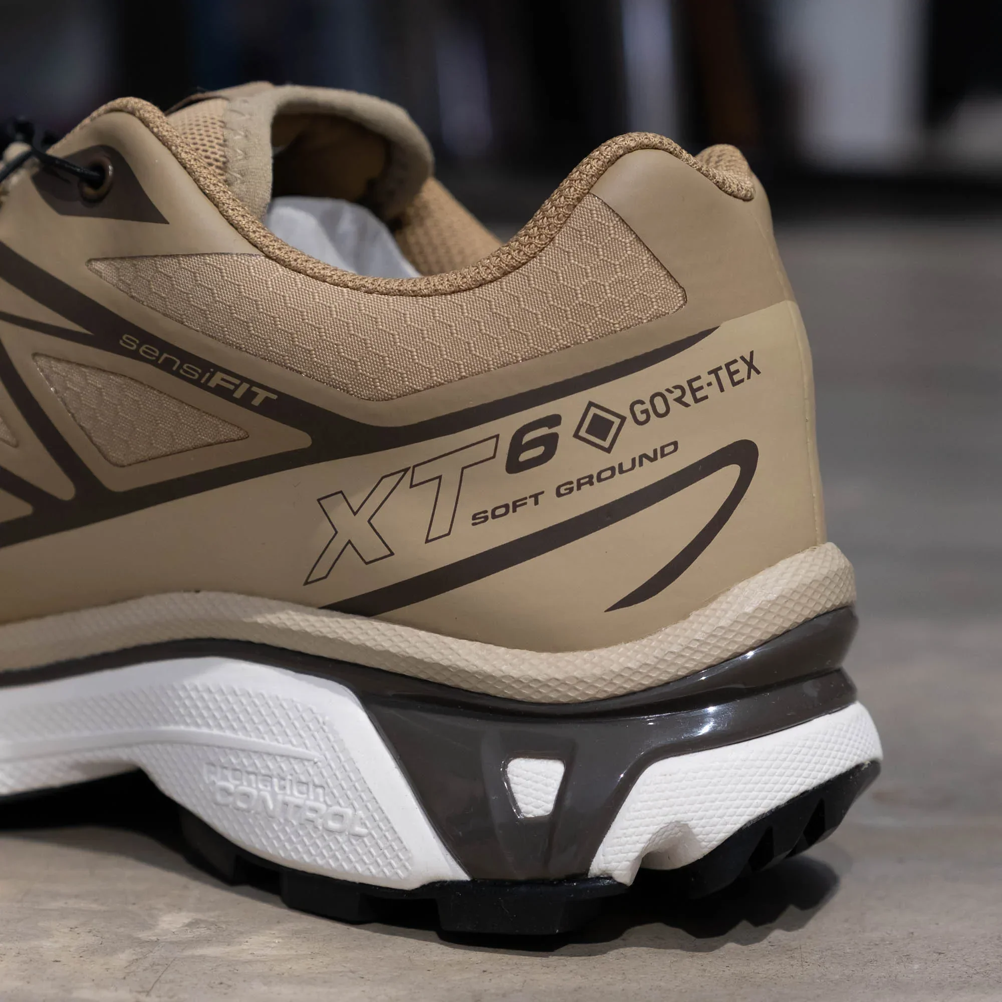 Salomon XT-6 GTX Shoes - Kelp/Wren/Safari - Image 3