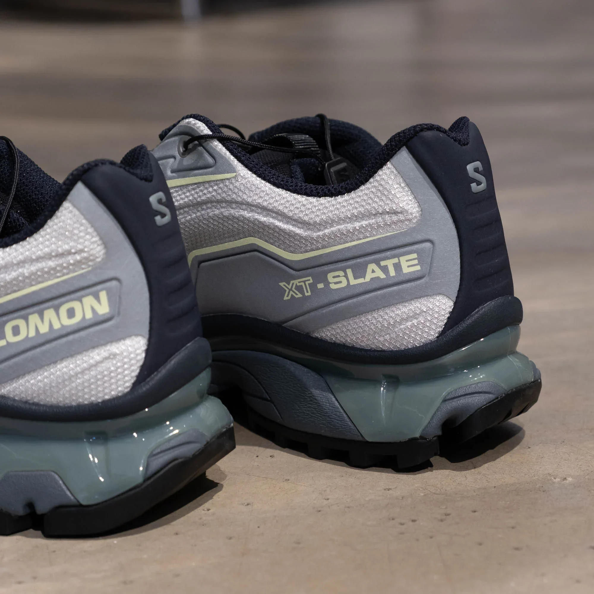 Salomon XT-Slate Shoes - Gray Violet/Monument/Lime Cream - Image 3