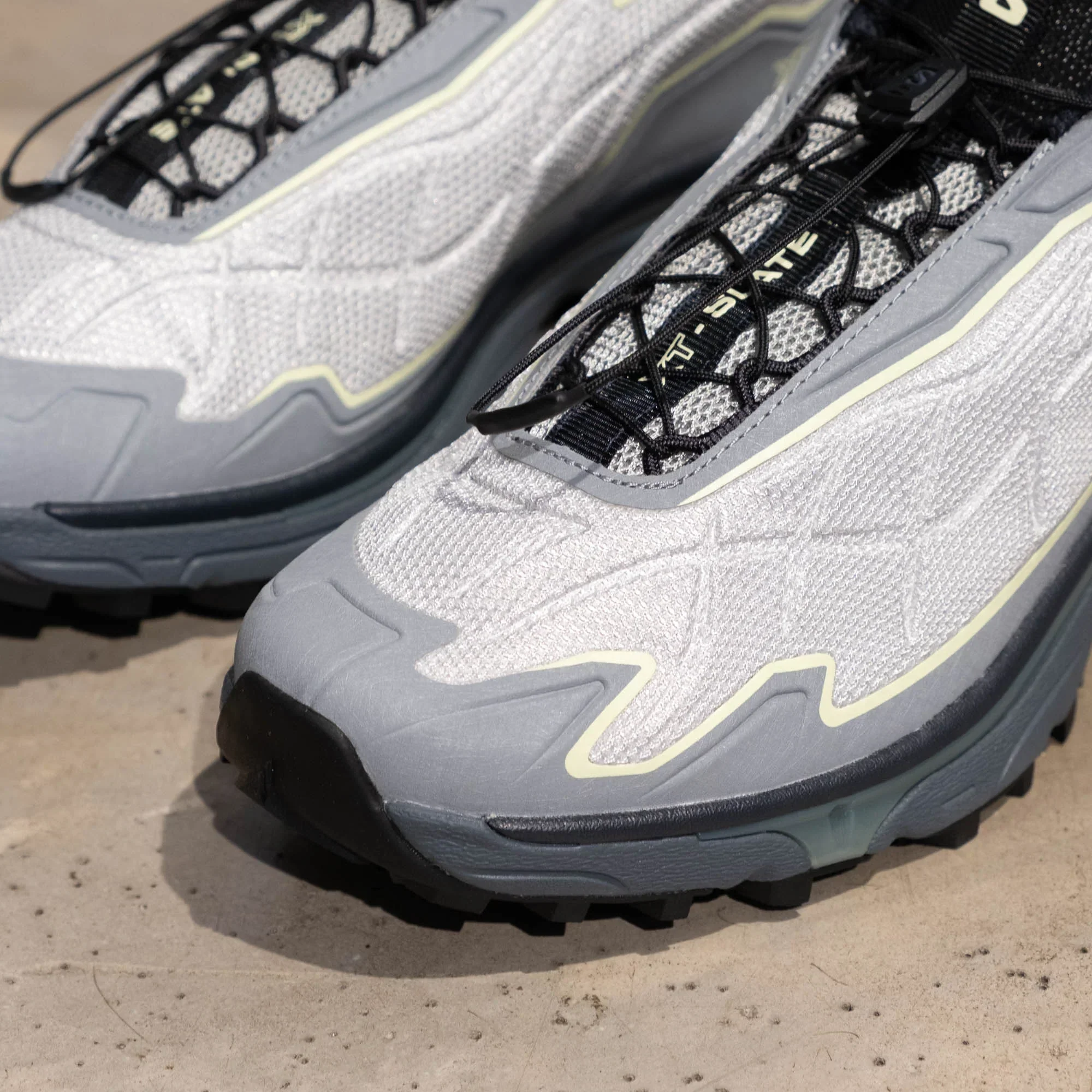 Salomon XT-Slate Shoes - Gray Violet/Monument/Lime Cream - Image 4