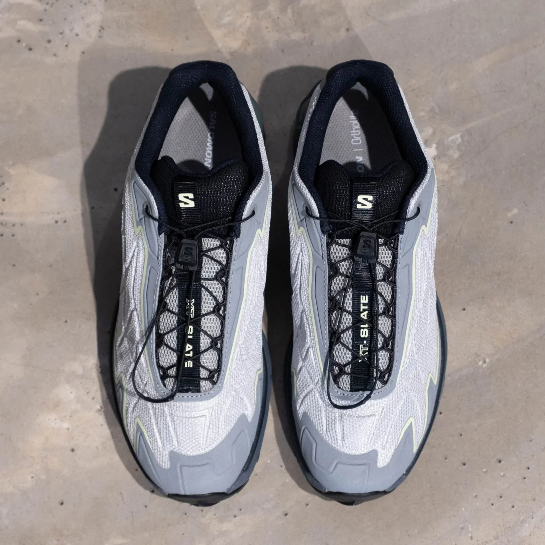 Salomon XT-Slate Shoes - Gray Violet/Monument/Lime Cream - Image 5