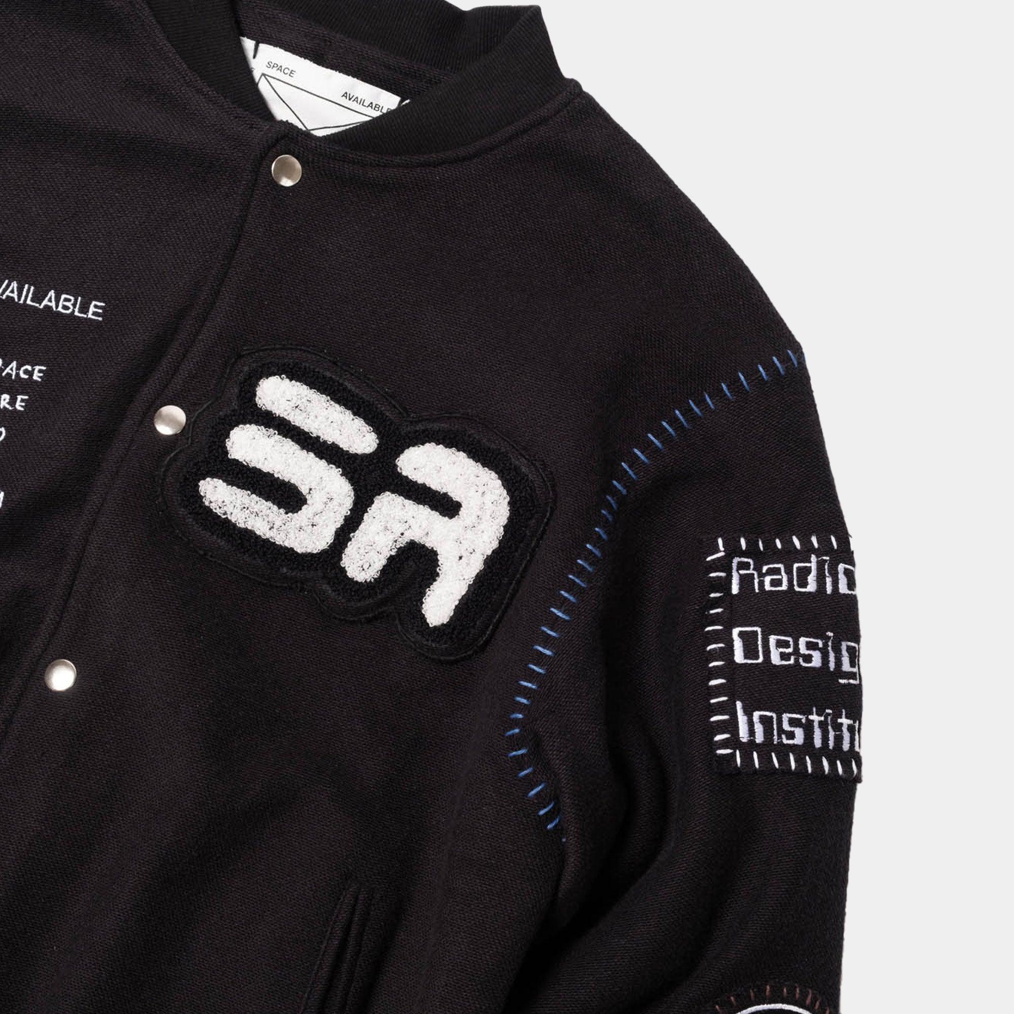 Space Available Studio Varsity Jacket - Black - Image 3