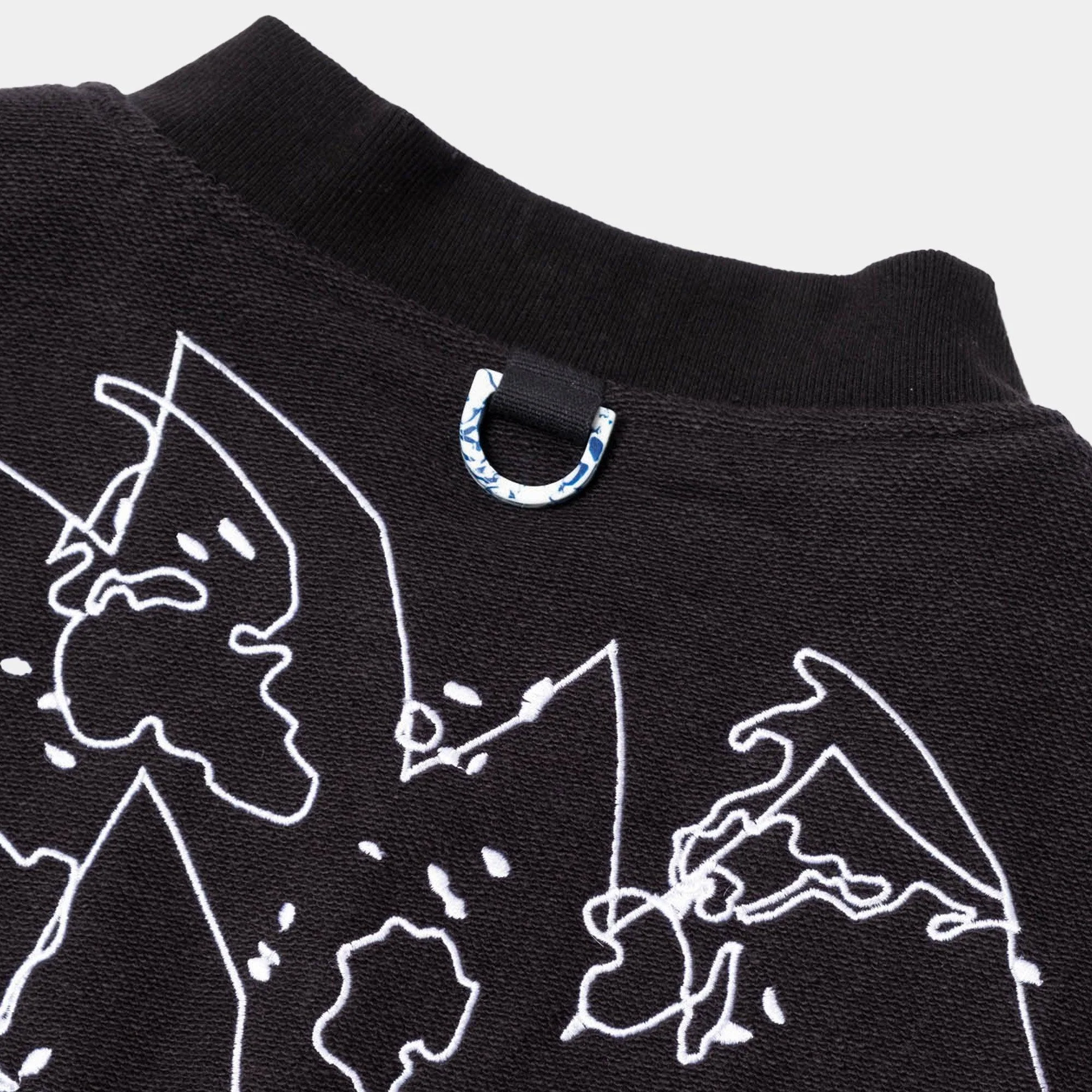 Space Available Studio Varsity Jacket - Black - Image 5