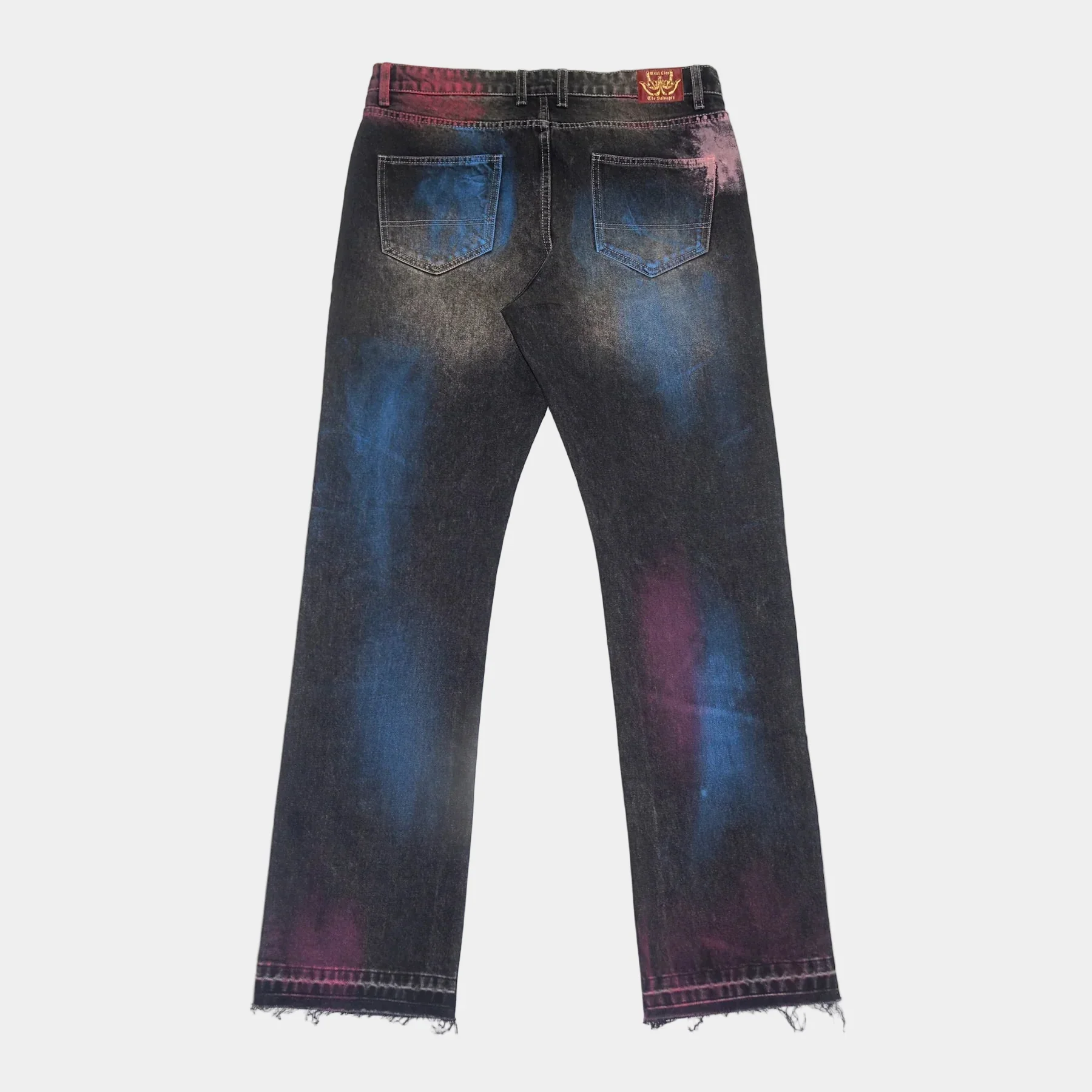 The Salvages Aura Straight Cut Jeans - Black - Image 3