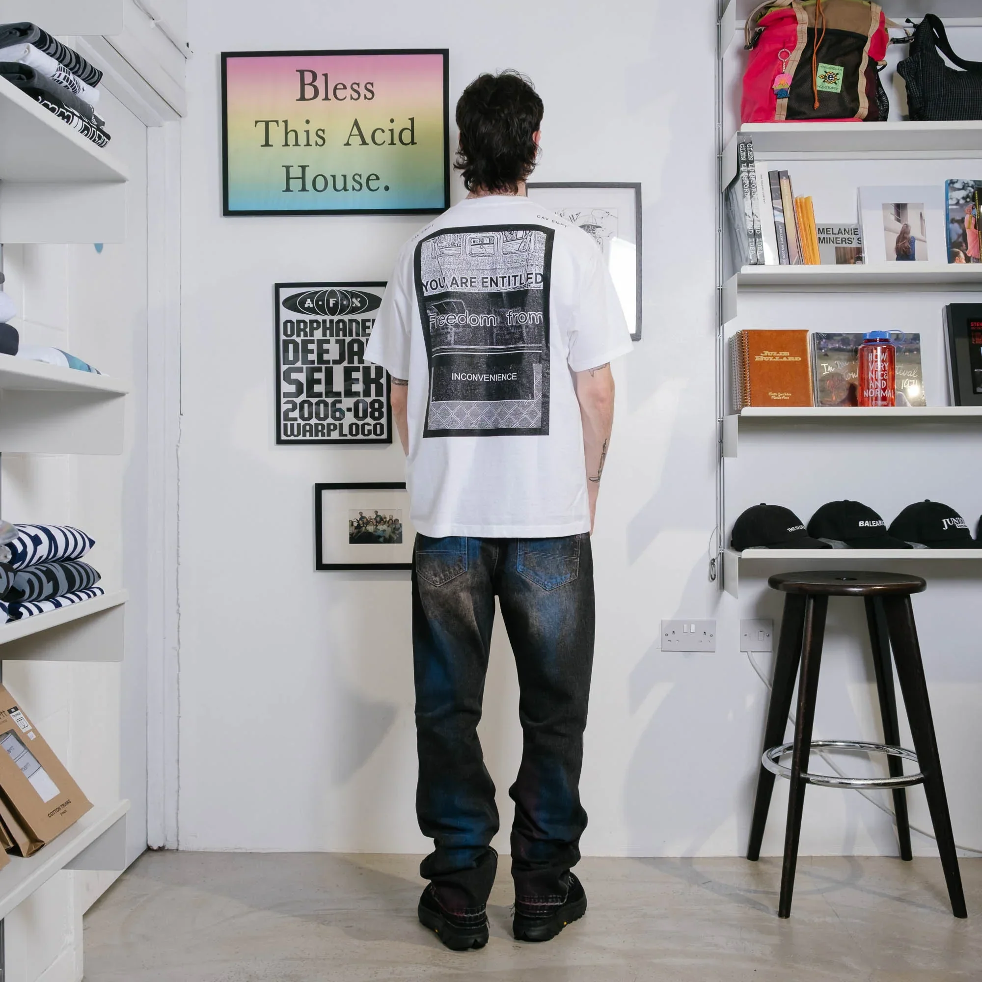 The Salvages Aura Straight Cut Jeans - Black - Image 4