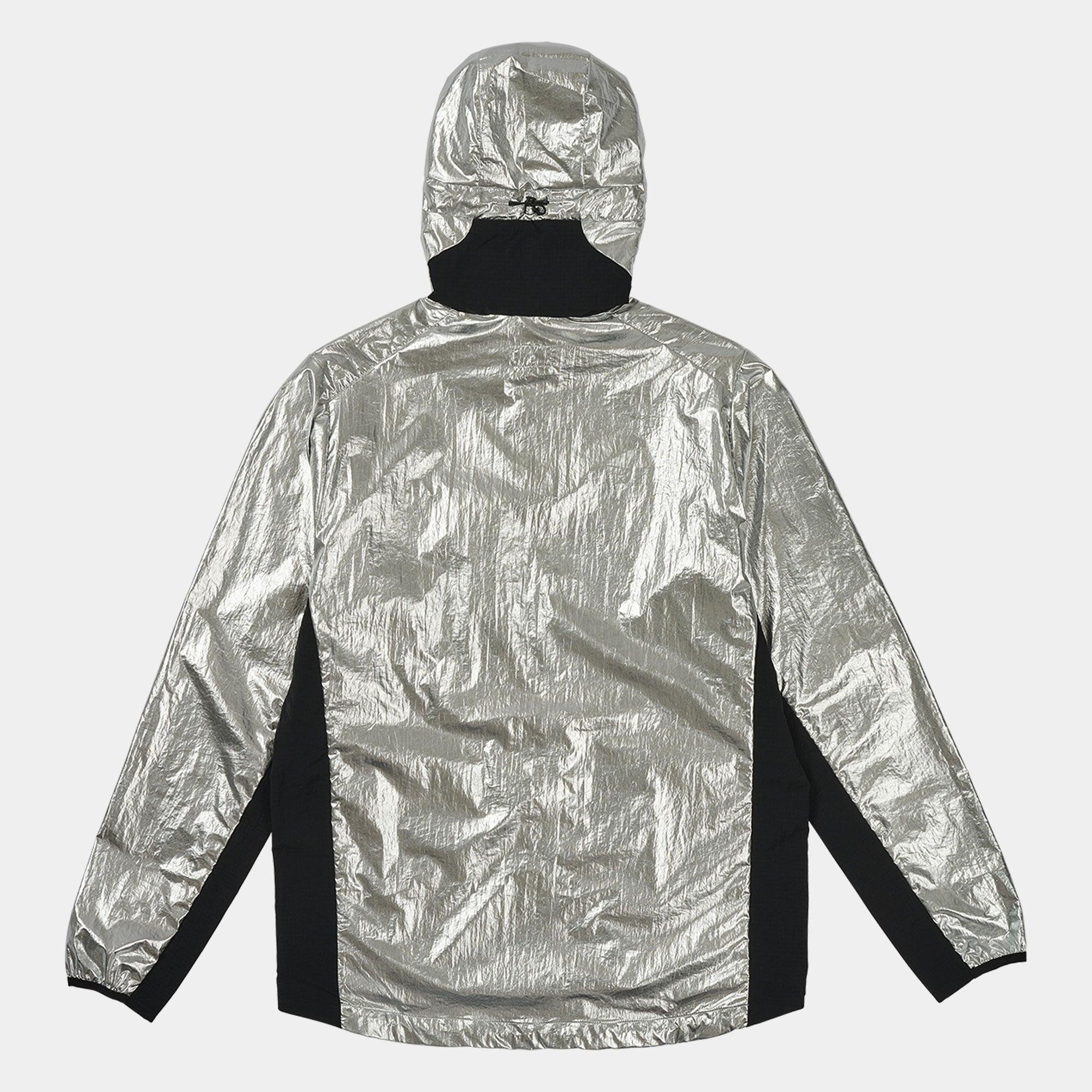 The Trilogy Tapes Lightweight Jacket - Silver - Image 3