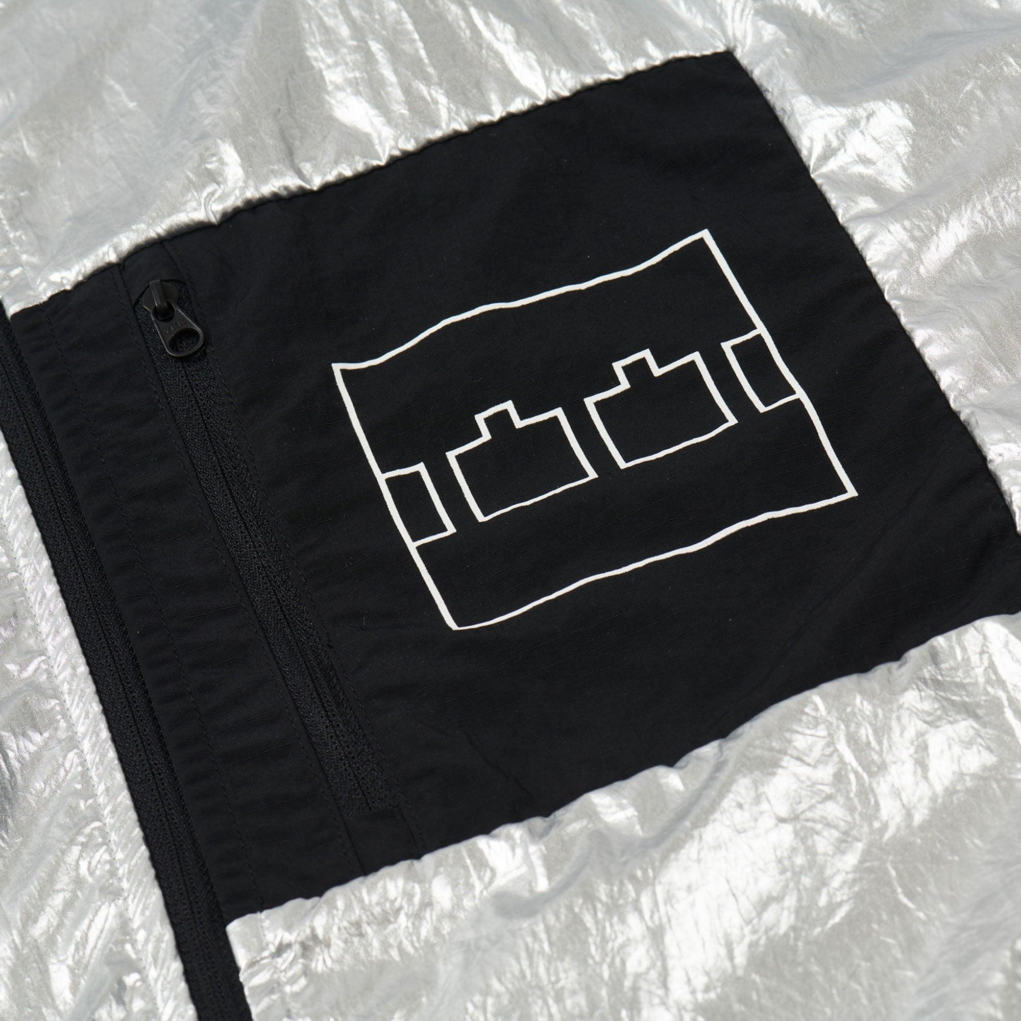 The Trilogy Tapes Lightweight Jacket - Silver - Image 4