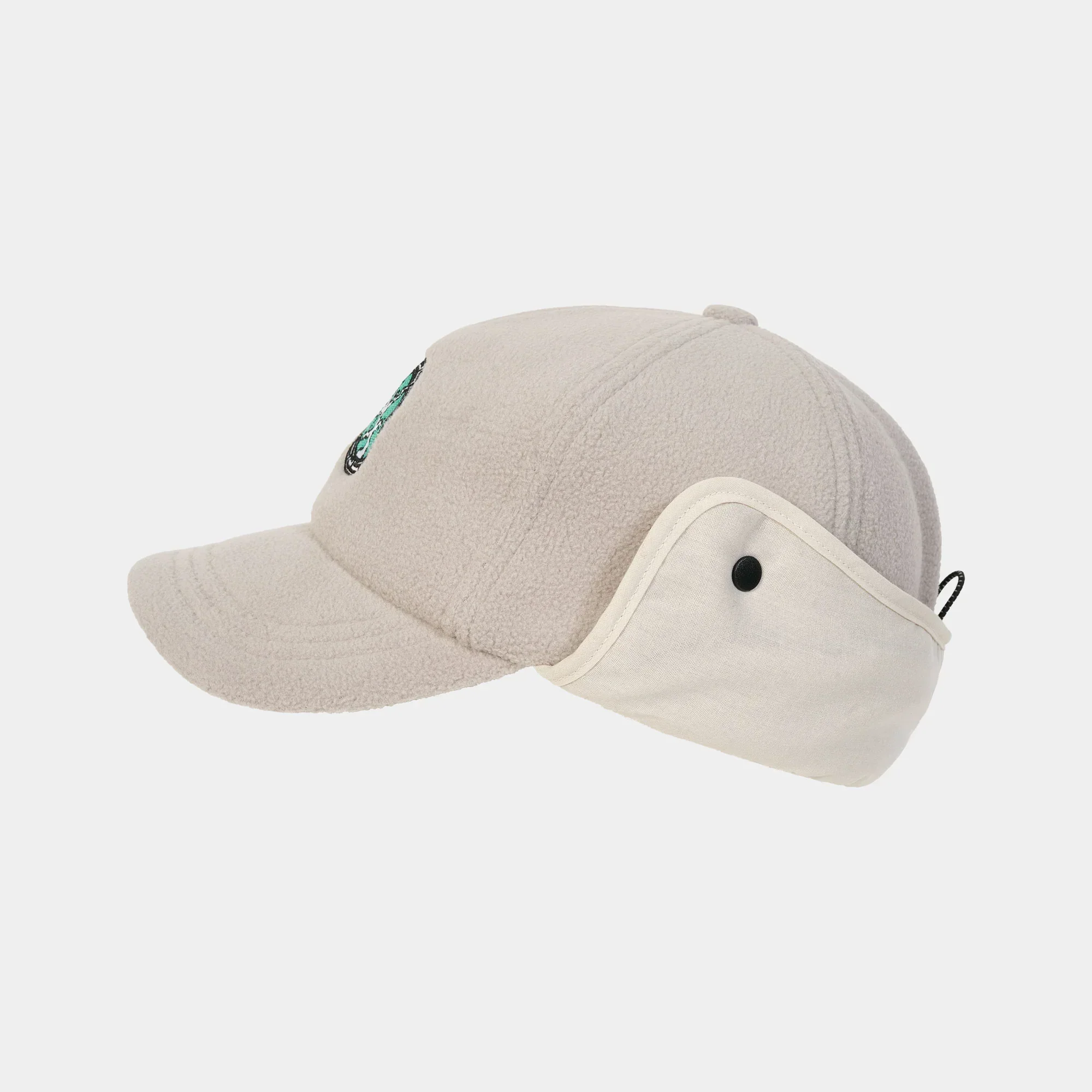 The Trilogy Tapes TTT Fleece Cap - Grey - Image 4