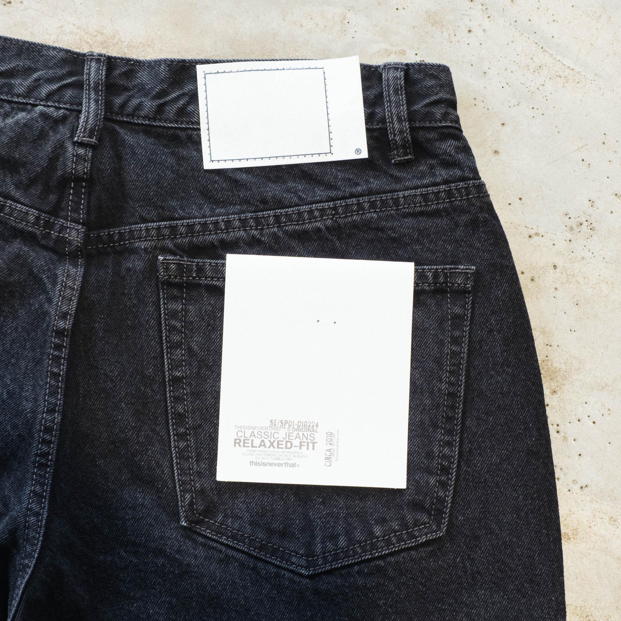 thisisneverthat Relaxed Jeans - Black - Image 5