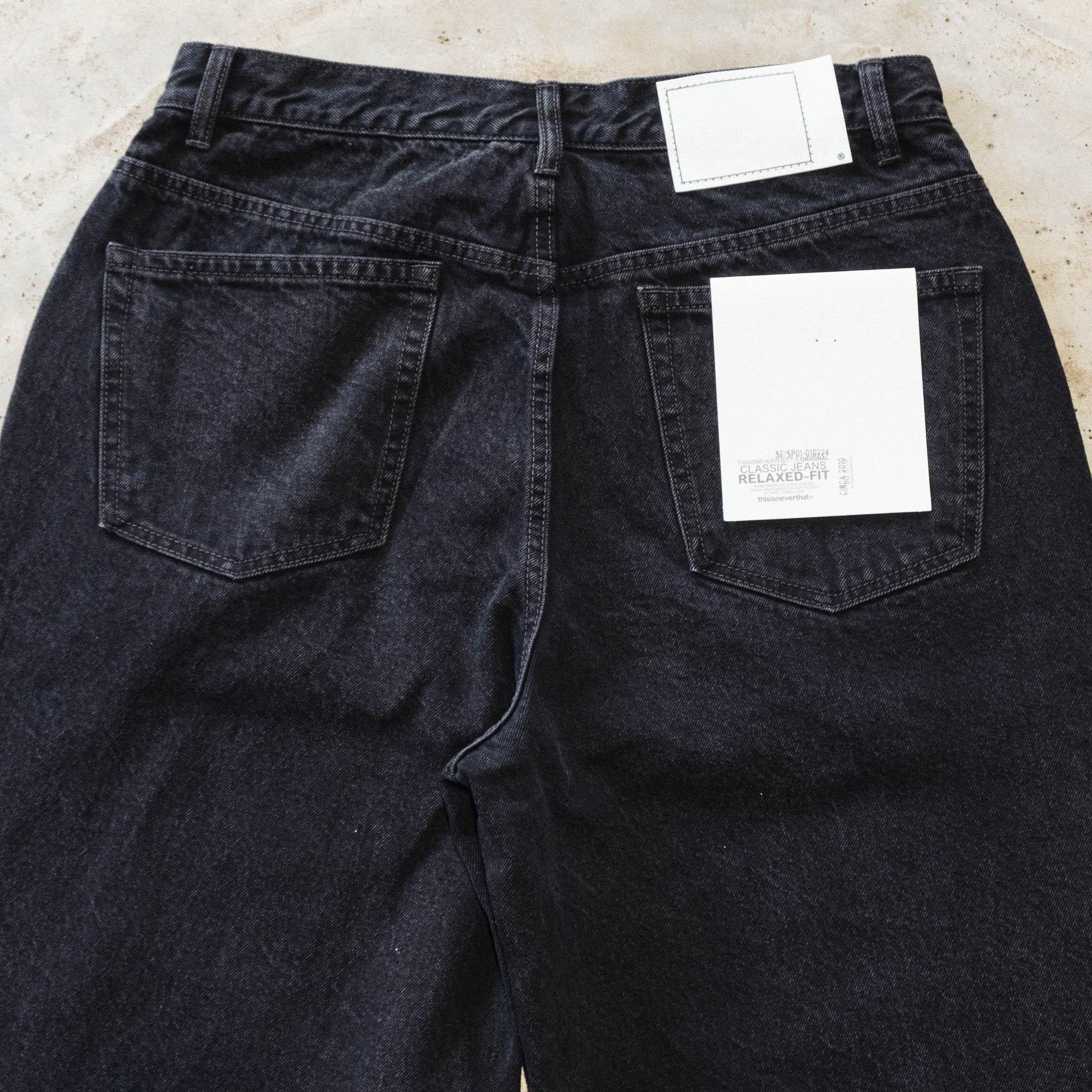 thisisneverthat Relaxed Jeans - Black - Image 6