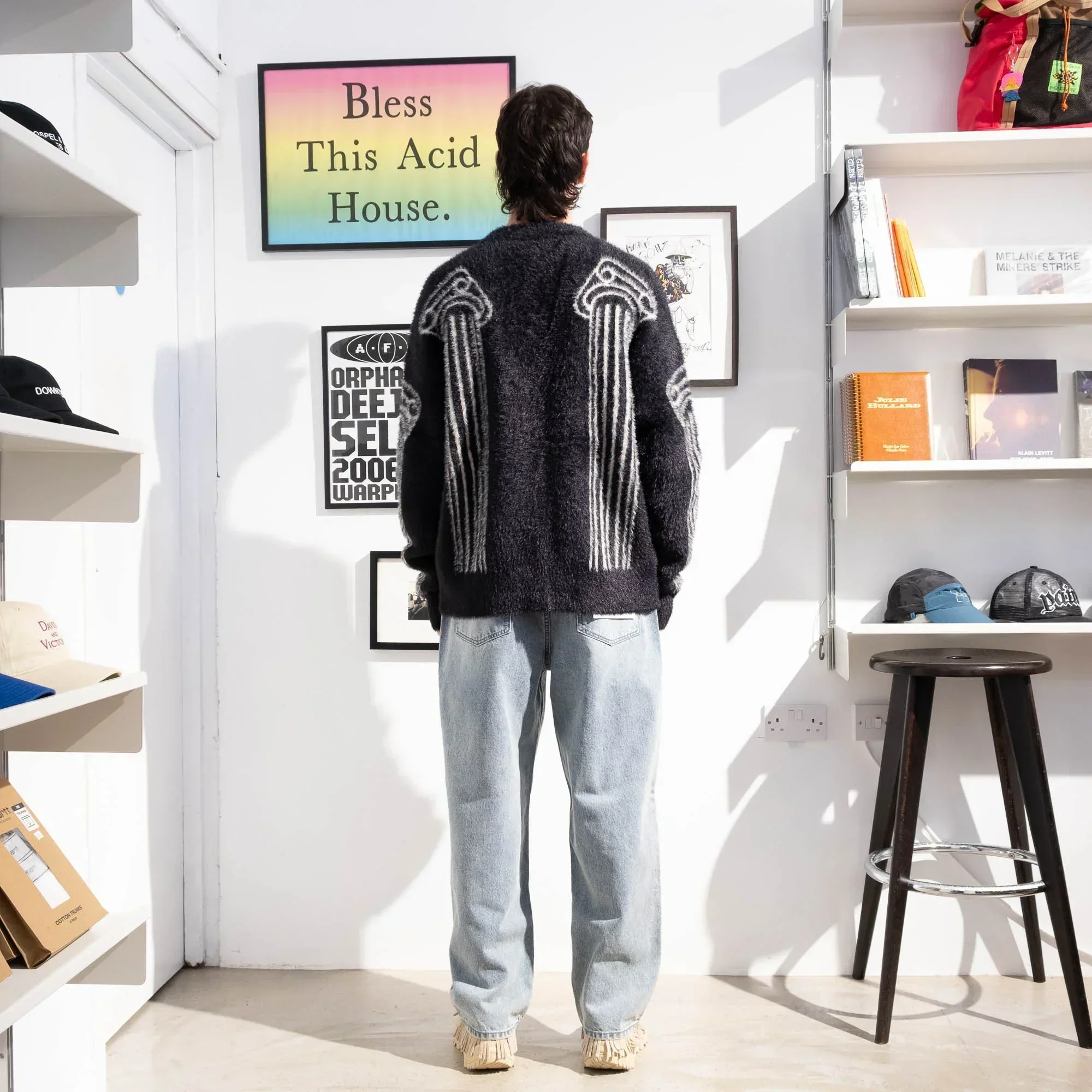 thisisneverthat Relaxed Jeans - Washed Blue - Image 3