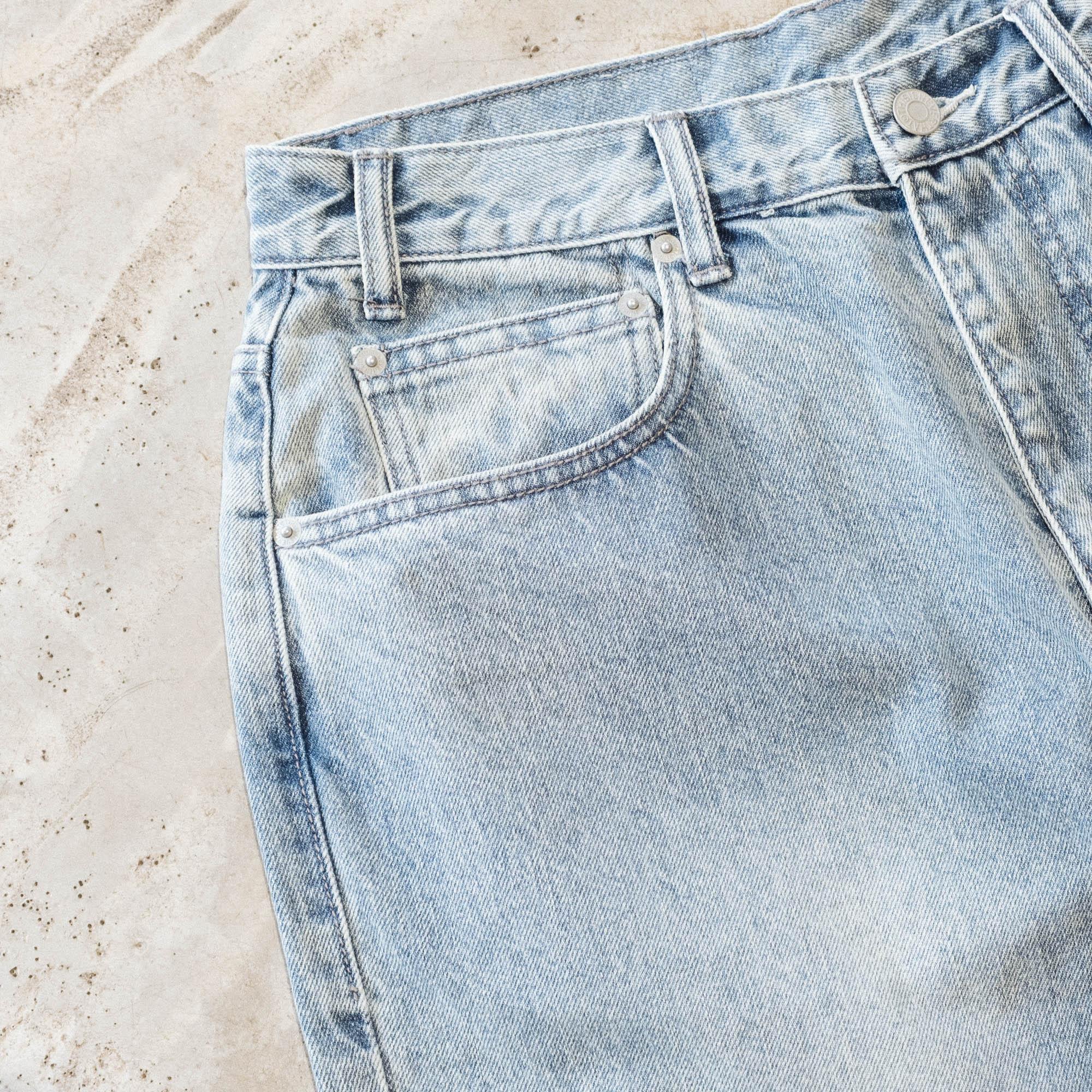 thisisneverthat Relaxed Jeans - Washed Blue - Image 5